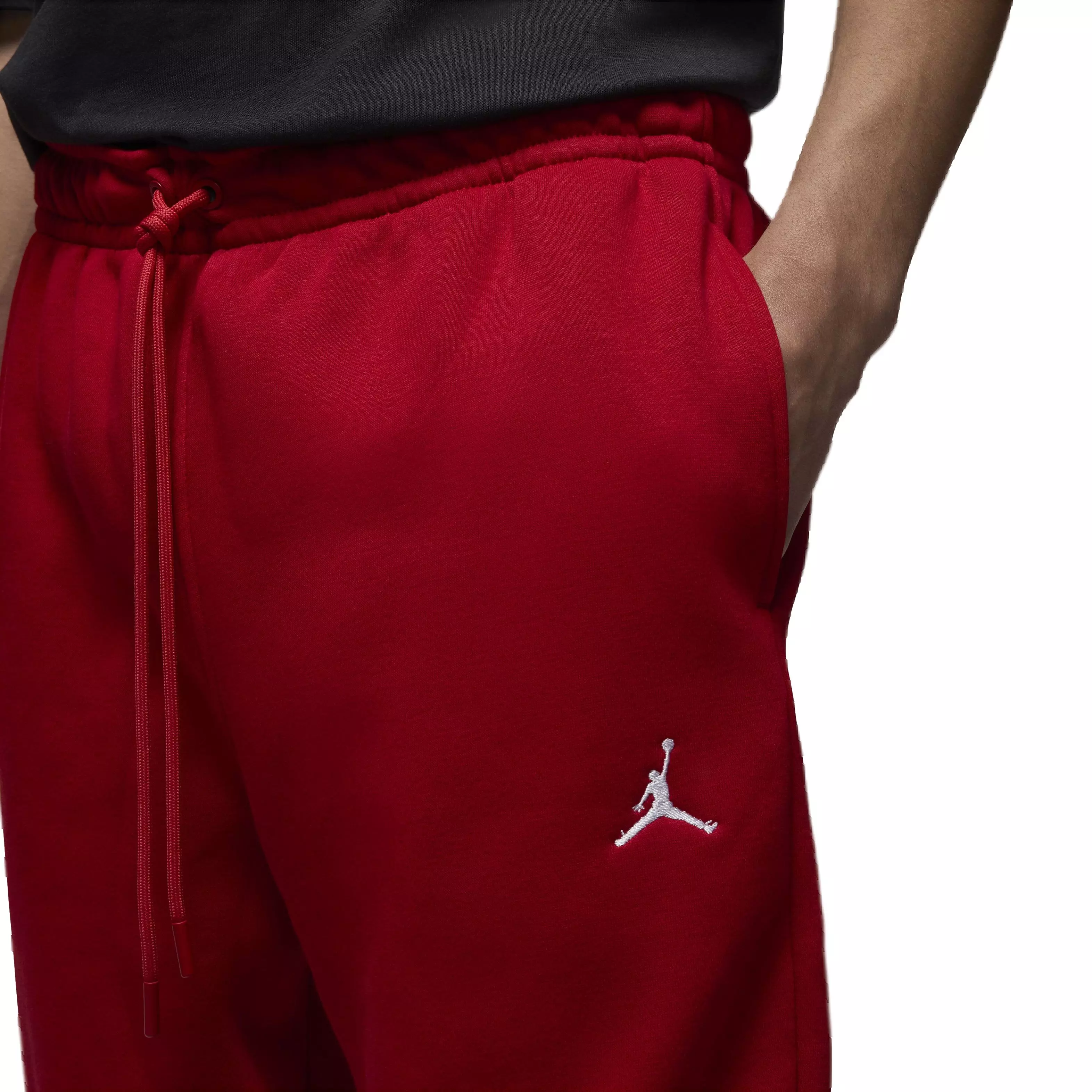 Jordan Mens Brooklyn Fleece Pants - RED