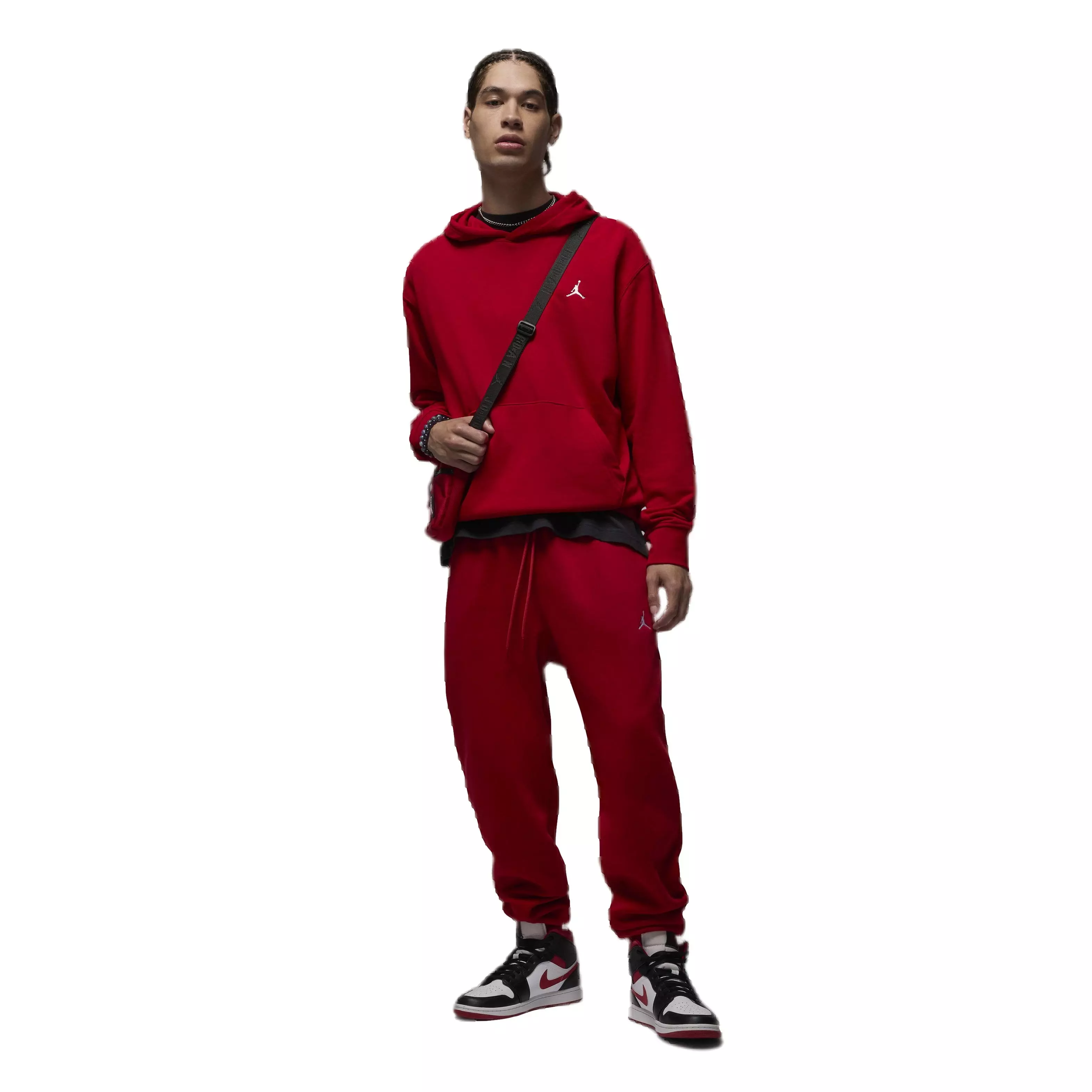 Jordan Men's Brooklyn Fleece Pants - RED