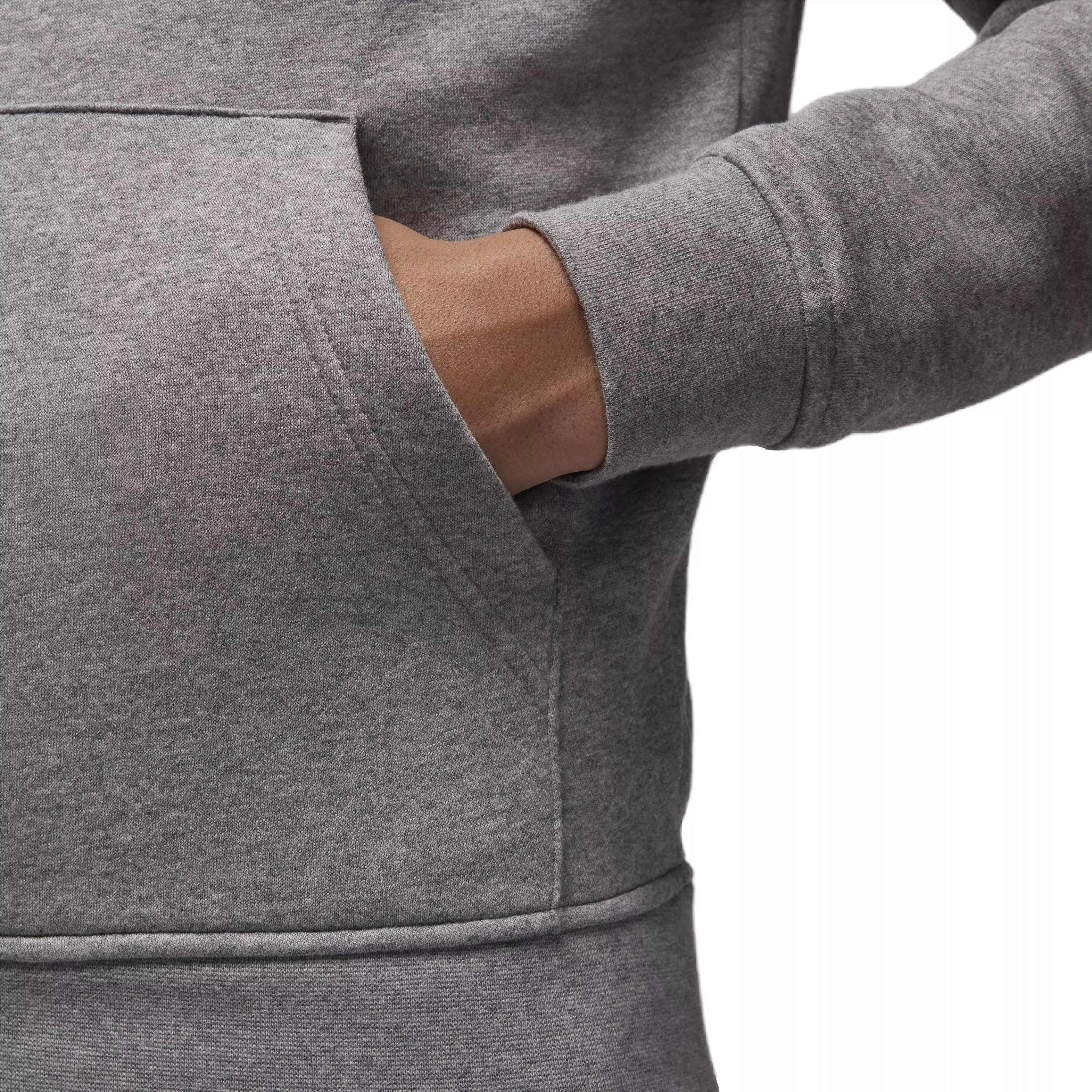 Jordan Men's Brooklyn Fleece Pullover Hoodie - GREY