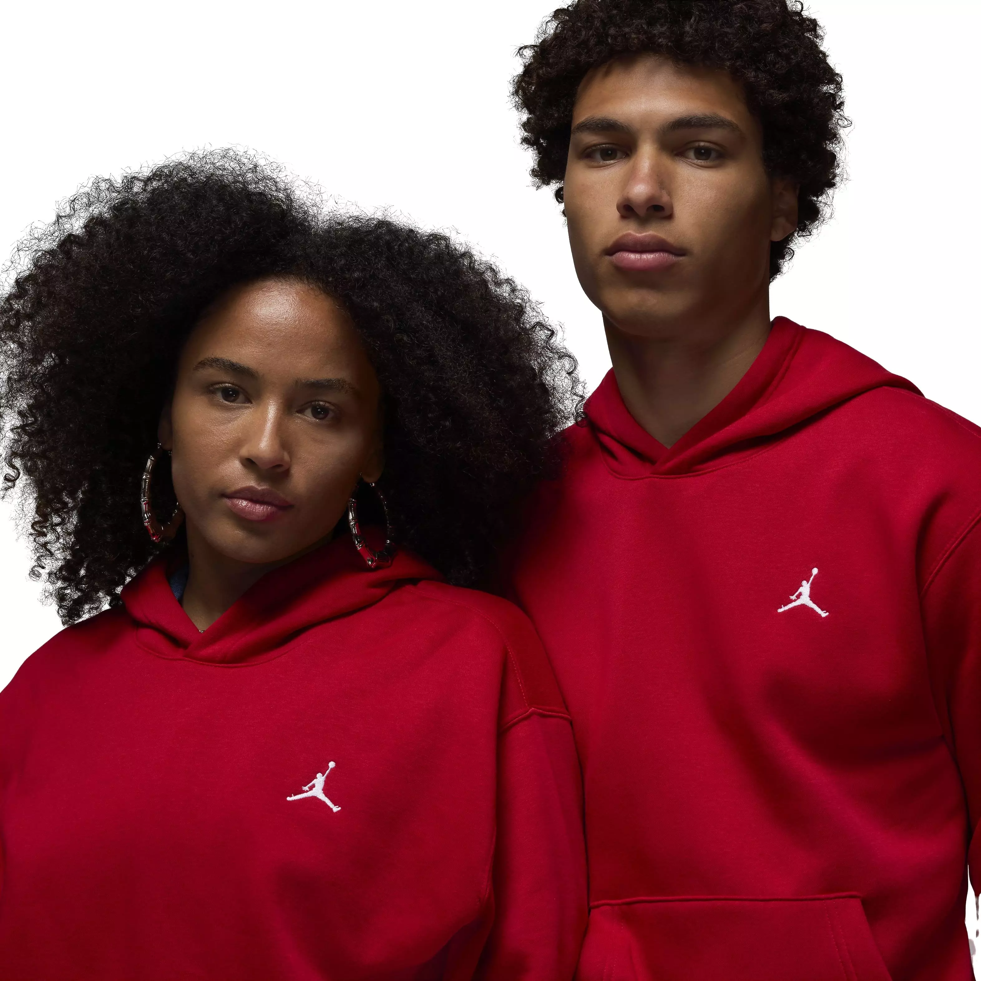 Jordan Men's Brooklyn Fleece Pullover Hoodie - RED