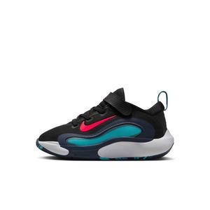 Nike IsoFly "Black/Dusty Cactus/Thunder Blue/Bright Crimson" Preschool Boys' Basketball Shoe