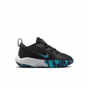 Nike IsoFly "Black/Dusty Cactus/Thunder Blue/Bright Crimson" Preschool Boys' Basketball Shoe