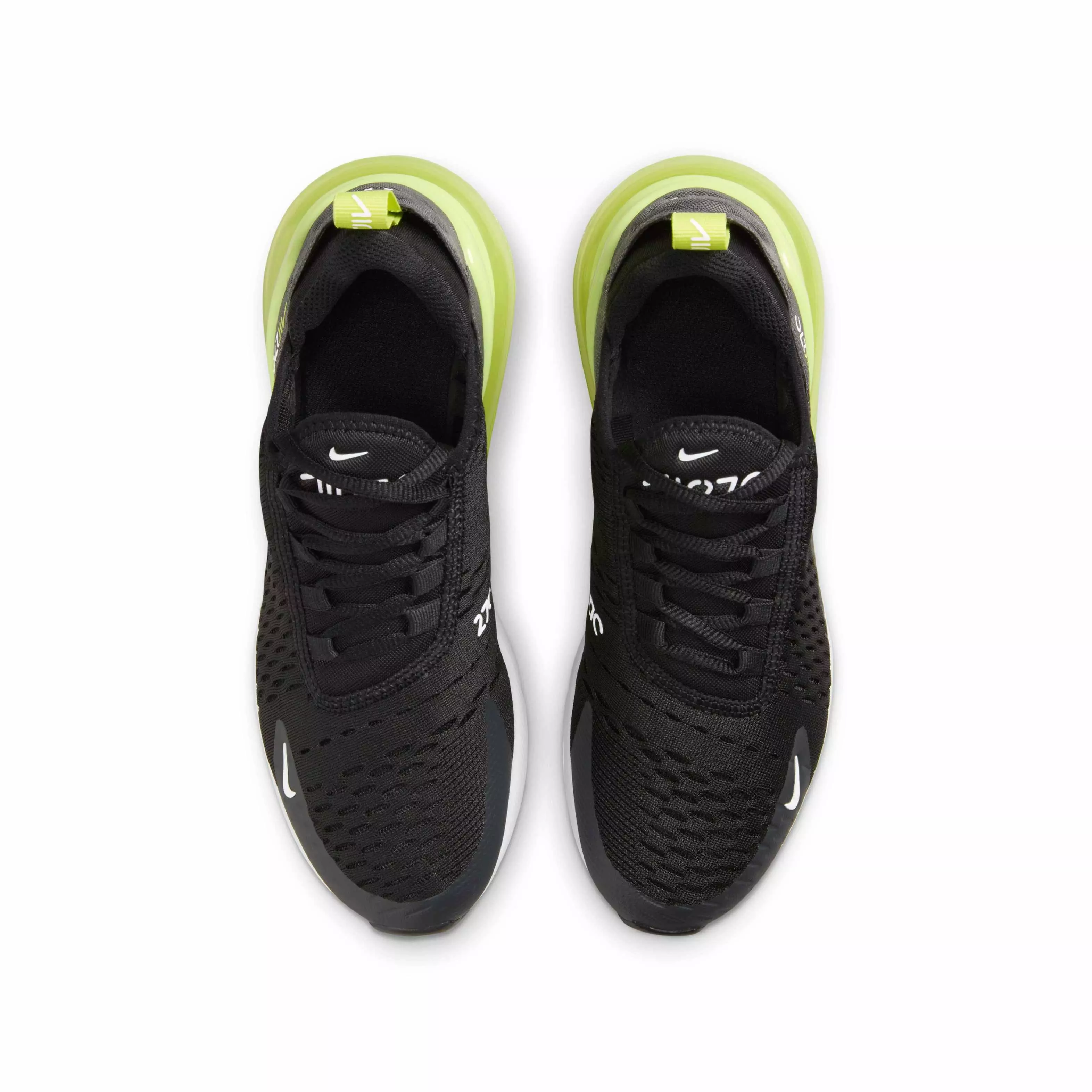 Nike Air Max 270 "Light Lemon Twist/Black/Anthracite/White" Grade School Boys' Shoe - LT LEMON/BLACK/ANTHRACITE/WHITE