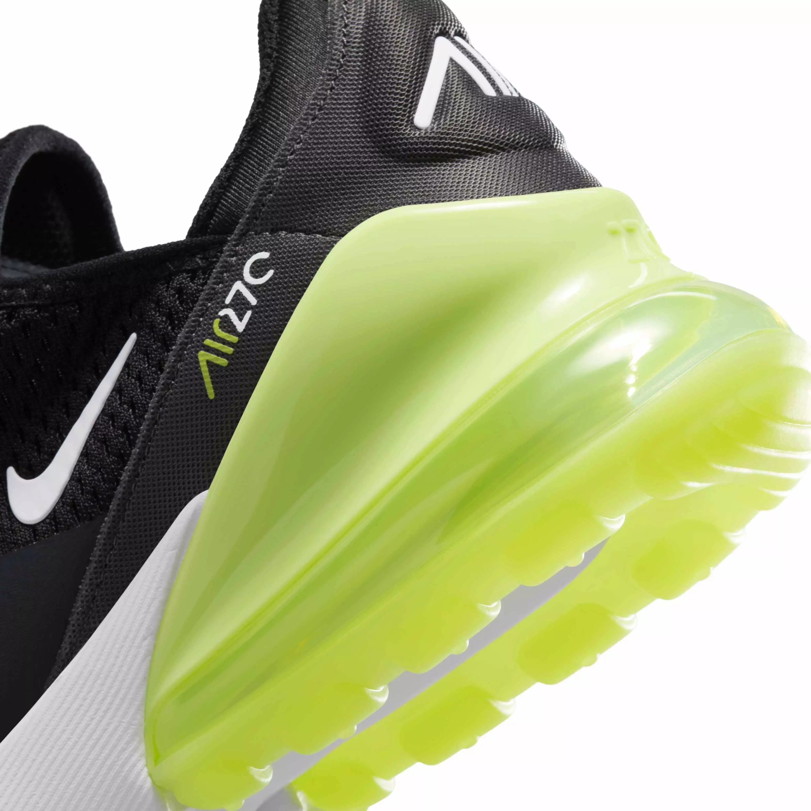 Nike Air Max 270 "Light Lemon Twist/Black/Anthracite/White" Grade School Boys' Shoe - LT LEMON/BLACK/ANTHRACITE/WHITE