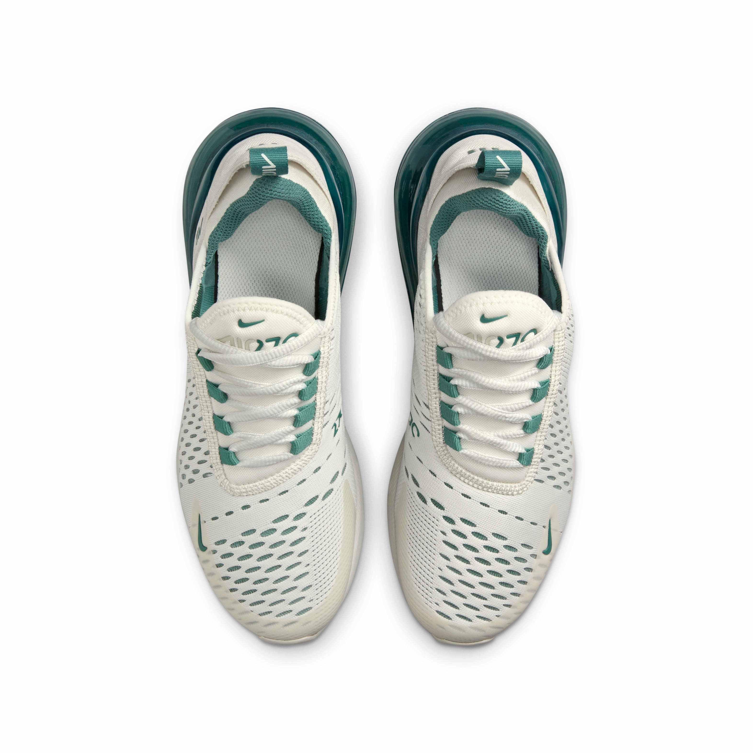 Nike Air Max 270 Grade School Boys' "Sail/Light Bone/Light Orewood Brown/Bicoastal" Shoe