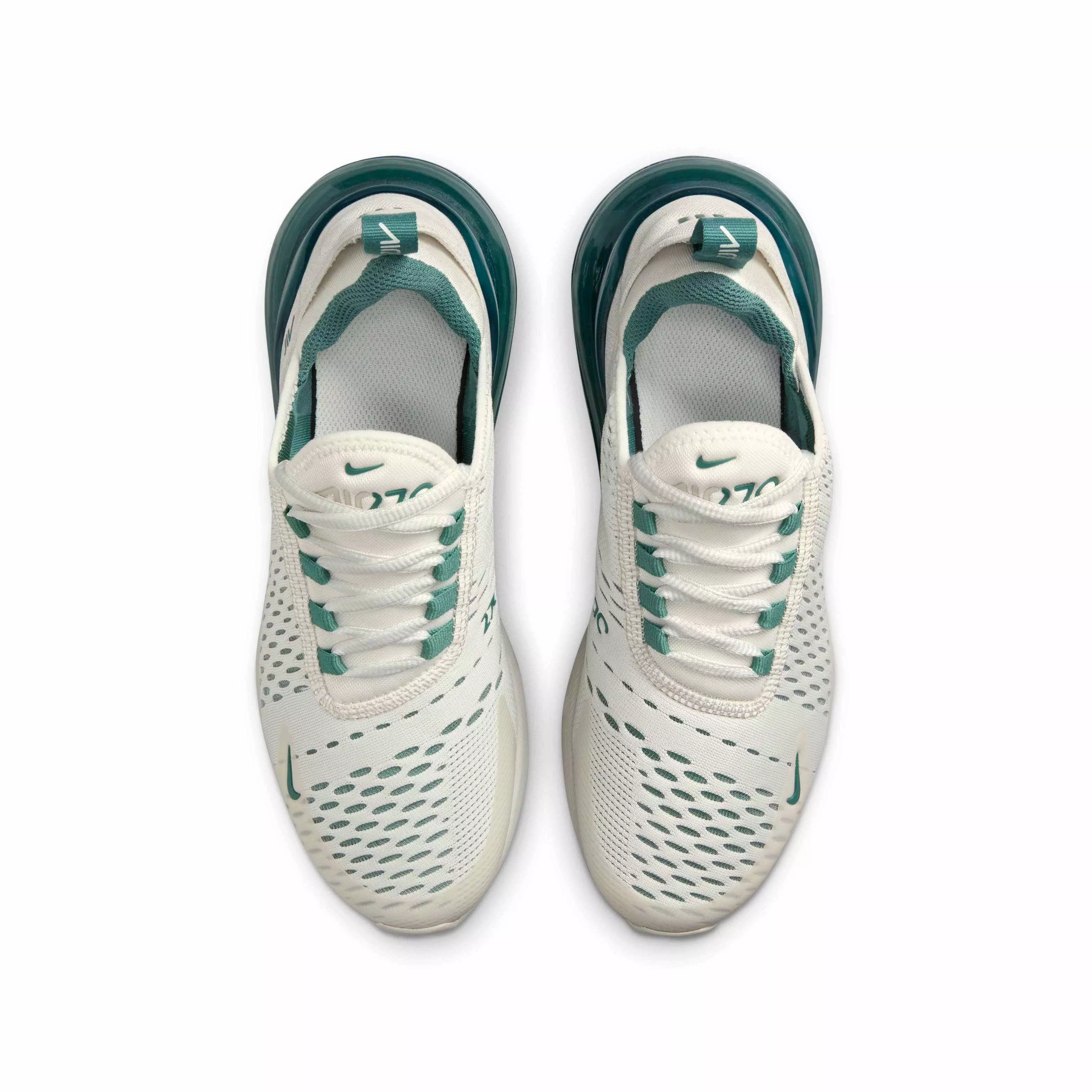 Nike Air Max 270 "Sail/Light Bone/Light Orewood Brown/Bicoastal" Grade School Boys' Shoe - SAIL/LT BONE/LT BROWN/BICOASTAL