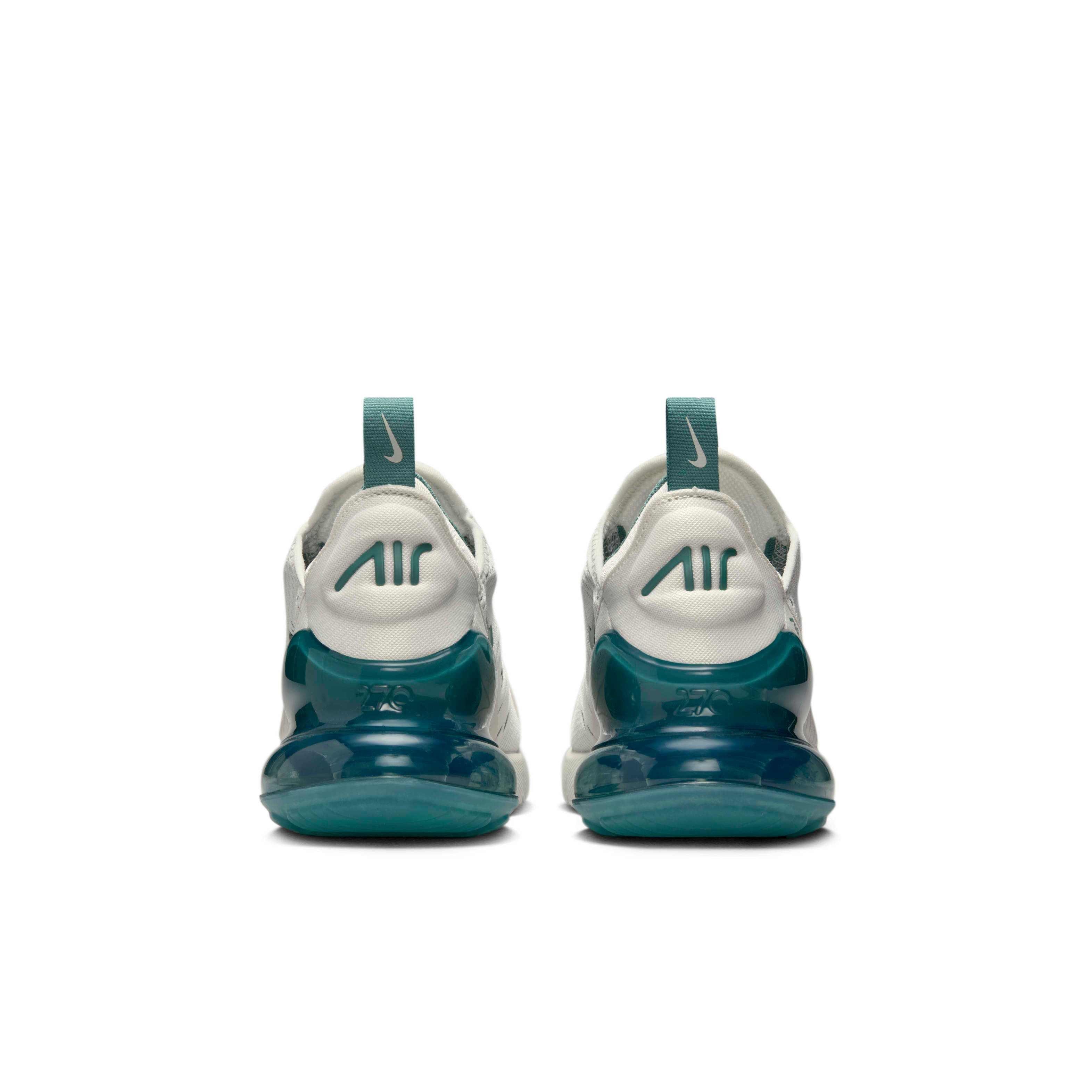 Nike Air Max 270 Grade School Boys' "Sail/Light Bone/Light Orewood Brown/Bicoastal" Shoe