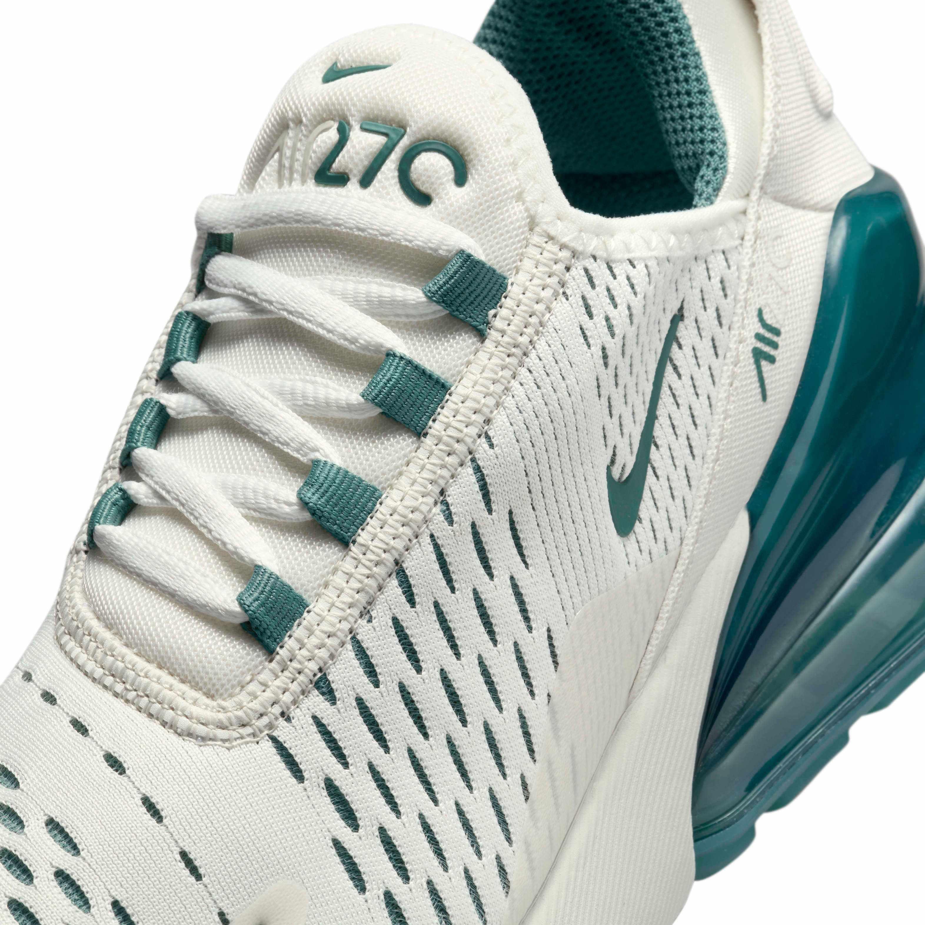 Nike Air Max 270 Grade School Boys' "Sail/Light Bone/Light Orewood Brown/Bicoastal" Shoe