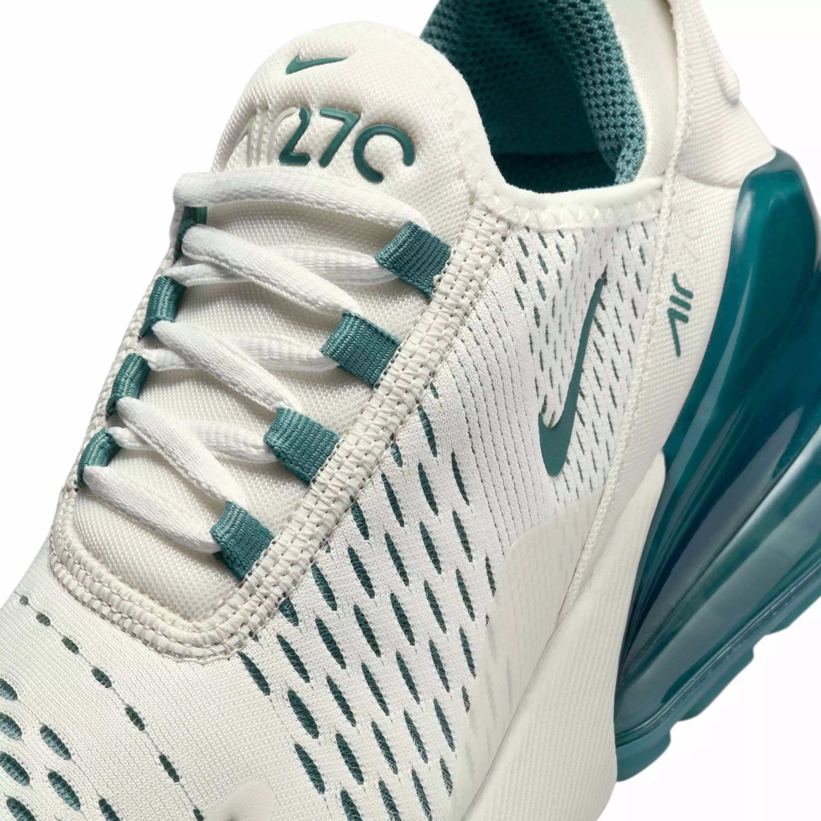 Nike Air Max 270 "Sail/Light Bone/Light Orewood Brown/Bicoastal" Grade School Boys' Shoe - SAIL/LT BONE/LT BROWN/BICOASTAL