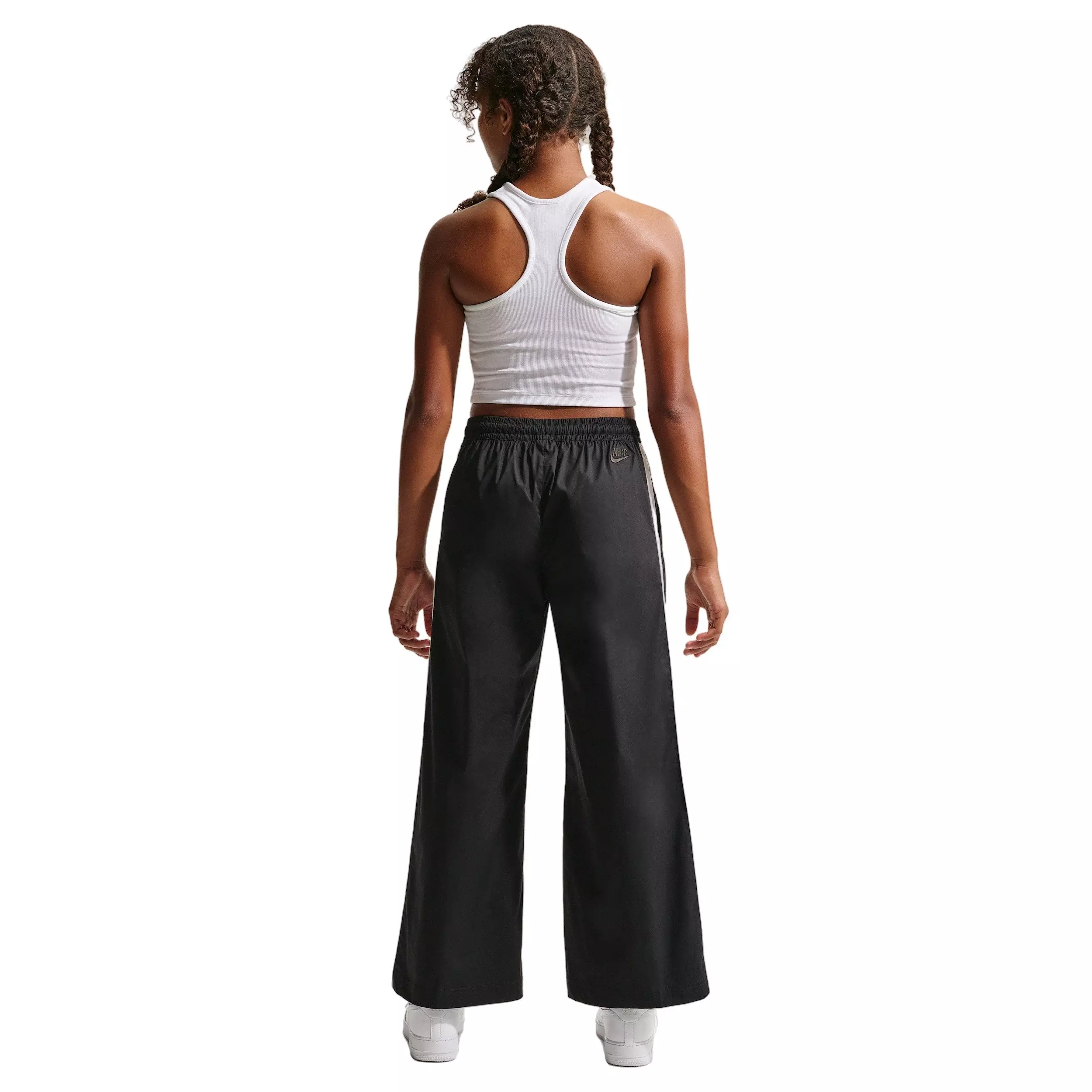 Nike Big Girls' Sportswear Collection Woven Pants - Black - BLACK