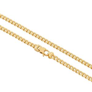 King Ice 4mm Miami Cuban Link Chain - Gold - GOLD