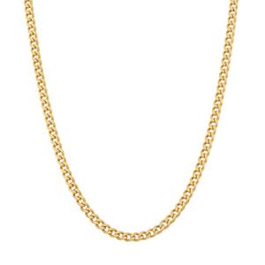 King Ice 4mm Miami Cuban Link Chain - Gold - GOLD