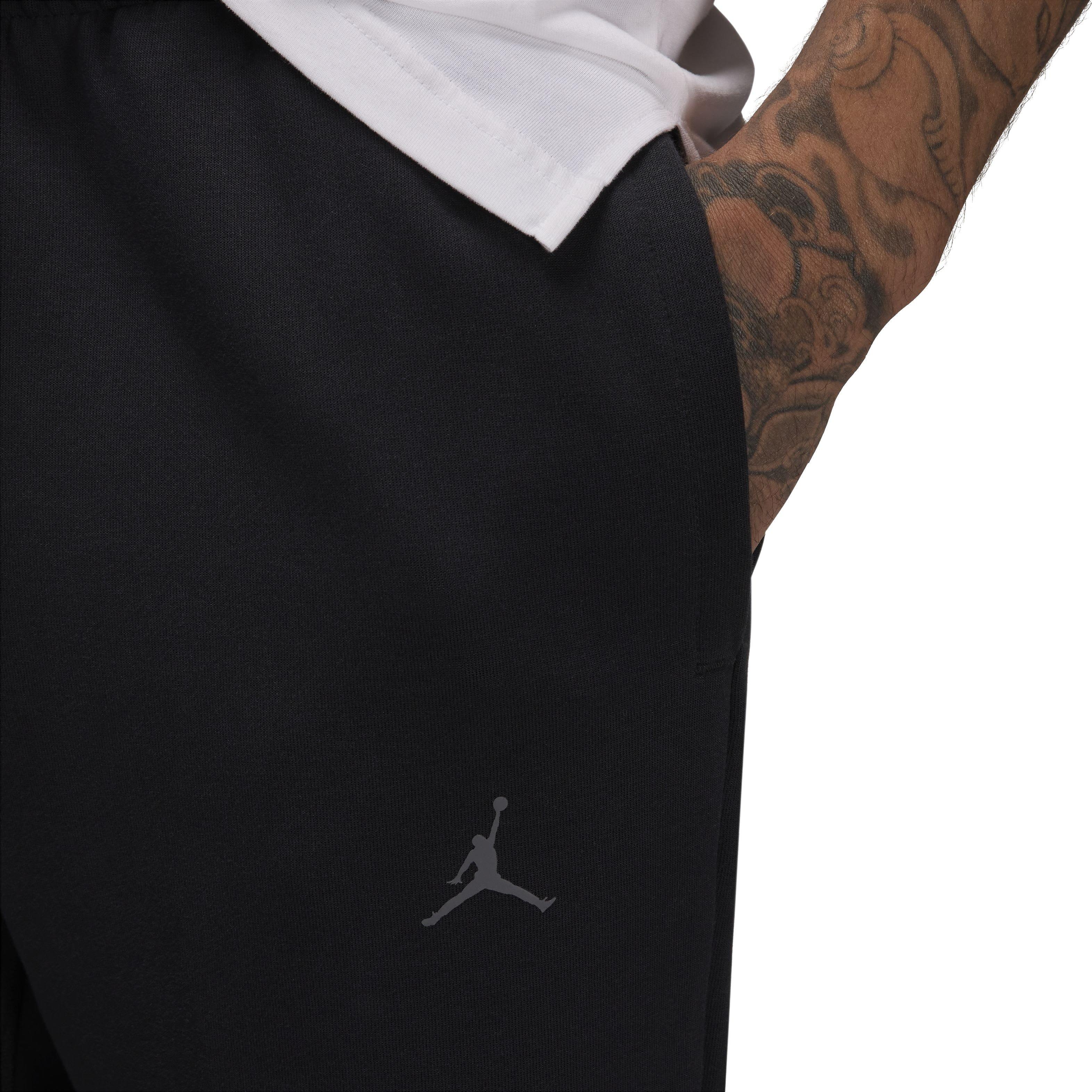 Jordan Men's Sport Hoop Fleece Dri-FIT Pants - BLACK Thumbnail View 3
