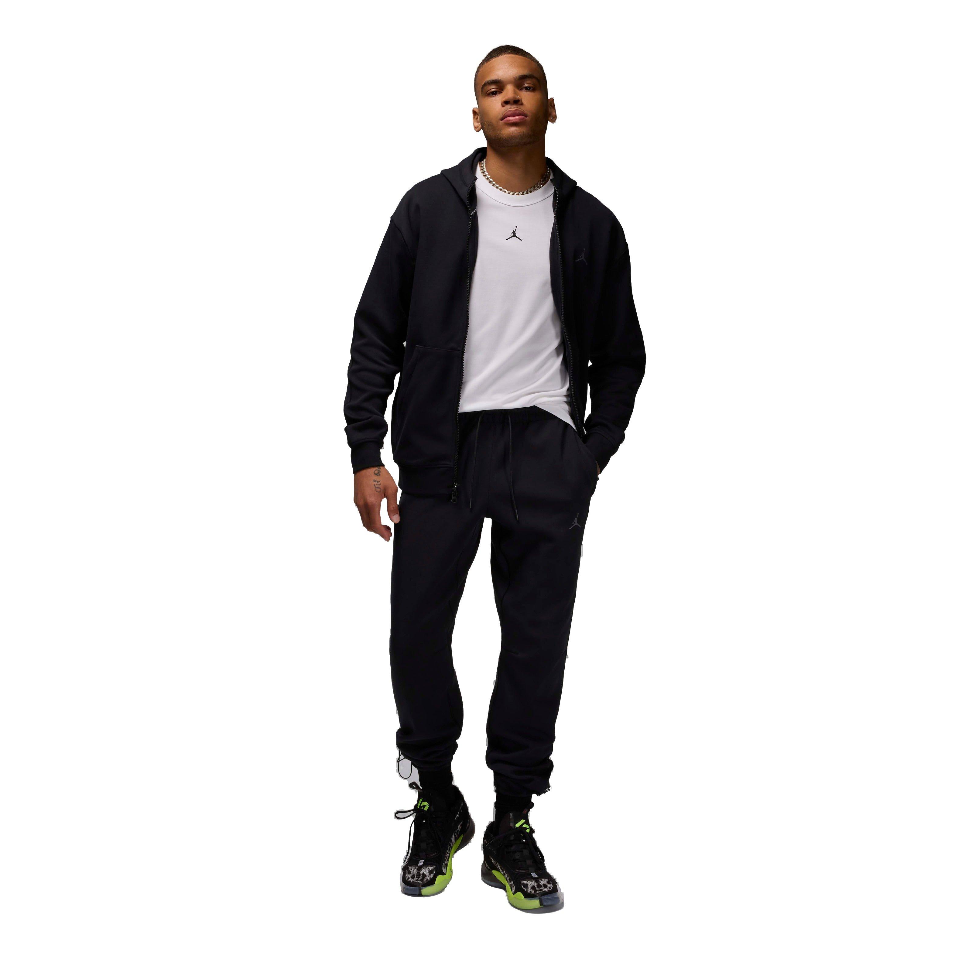 Jordan Men's Sport Hoop Fleece Dri-FIT Pants - BLACK Thumbnail View 6