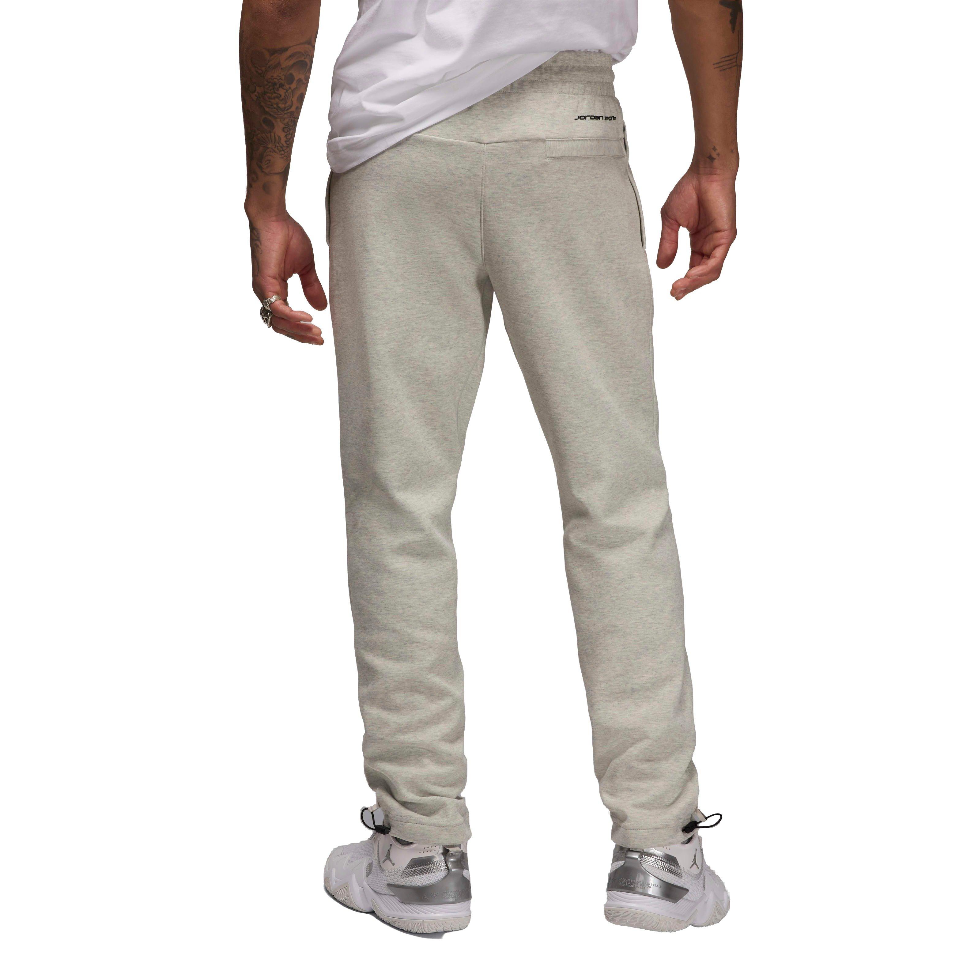 Jordan Men's Sport Hoop Fleece Dri-FIT Pants - GREY Thumbnail View 2