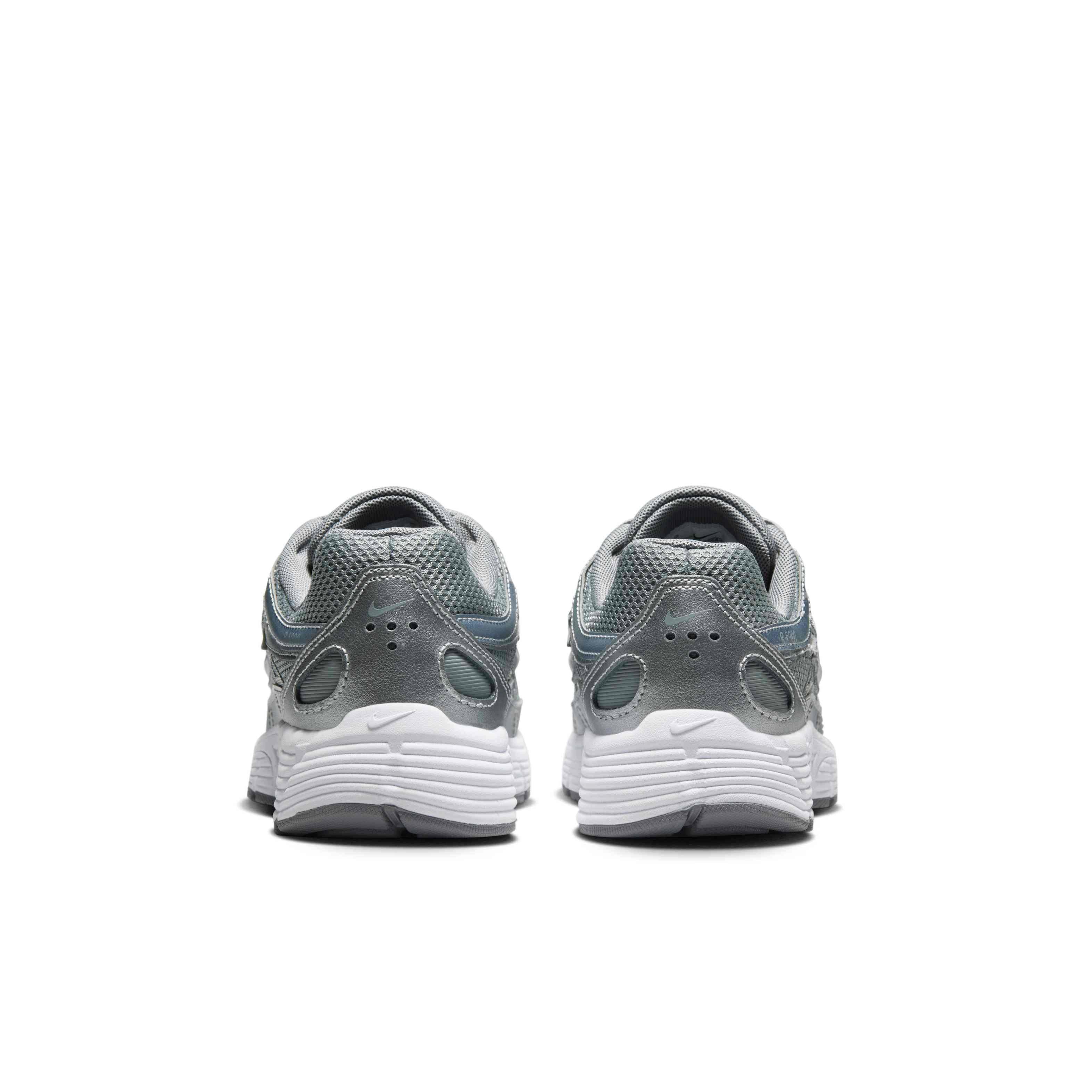 Nike P-6000 Grade School Boys' "Metallic Cool Grey/White/Wolf Grey/Cool Grey" Shoe