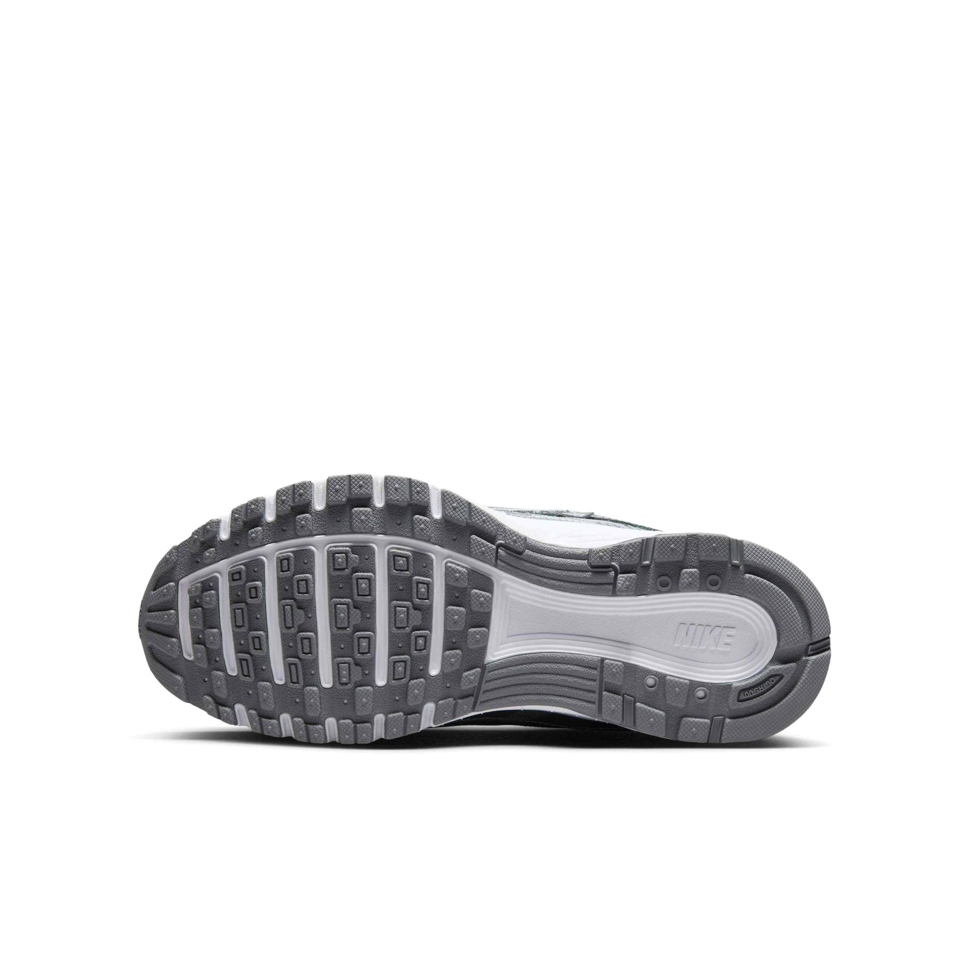Nike P-6000 Grade School Boys' "Metallic Cool Grey/White/Wolf Grey/Cool Grey" Shoe