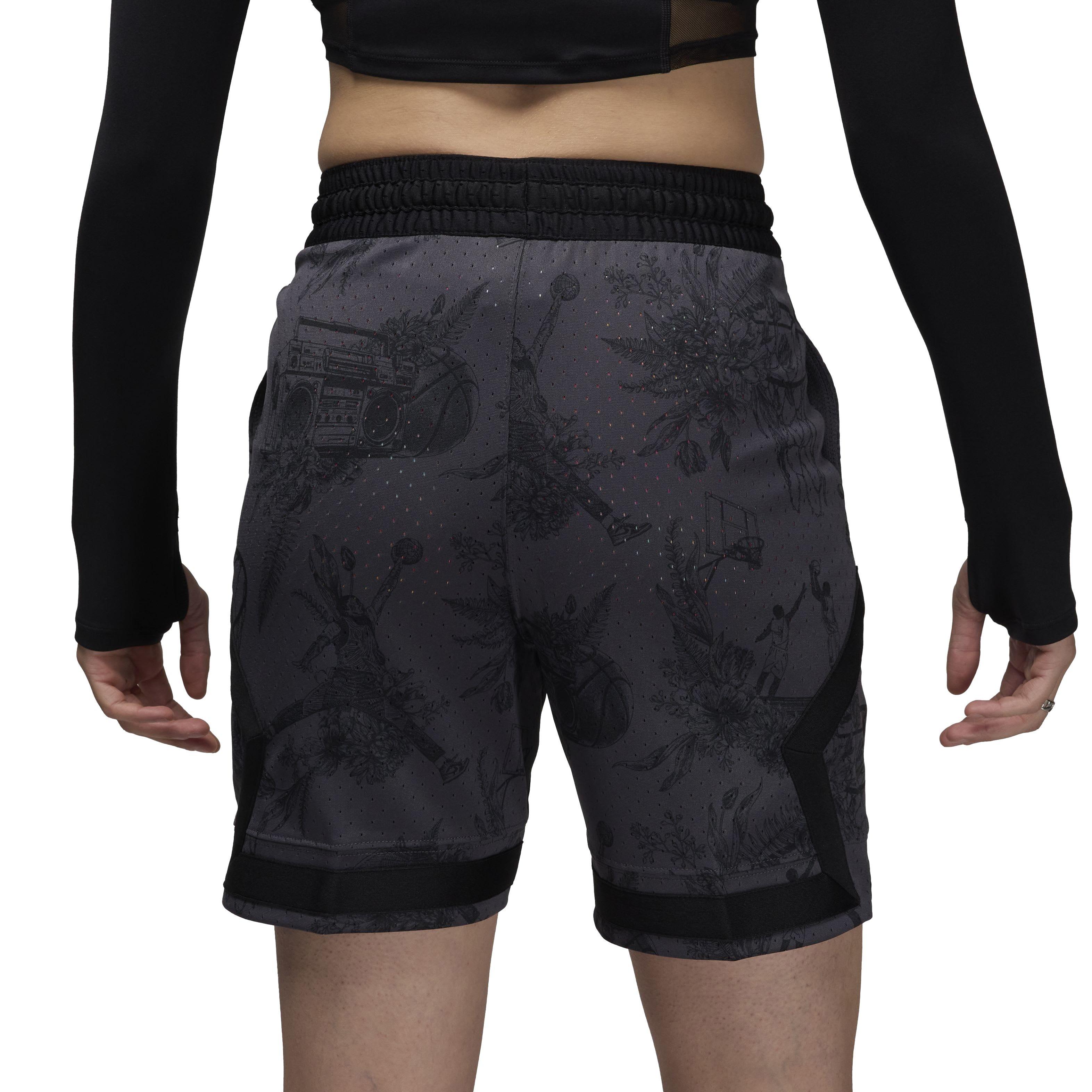 Jordan Men's Sport Dri-FIT Printed Diamond Sports - BLACK Thumbnail View 4