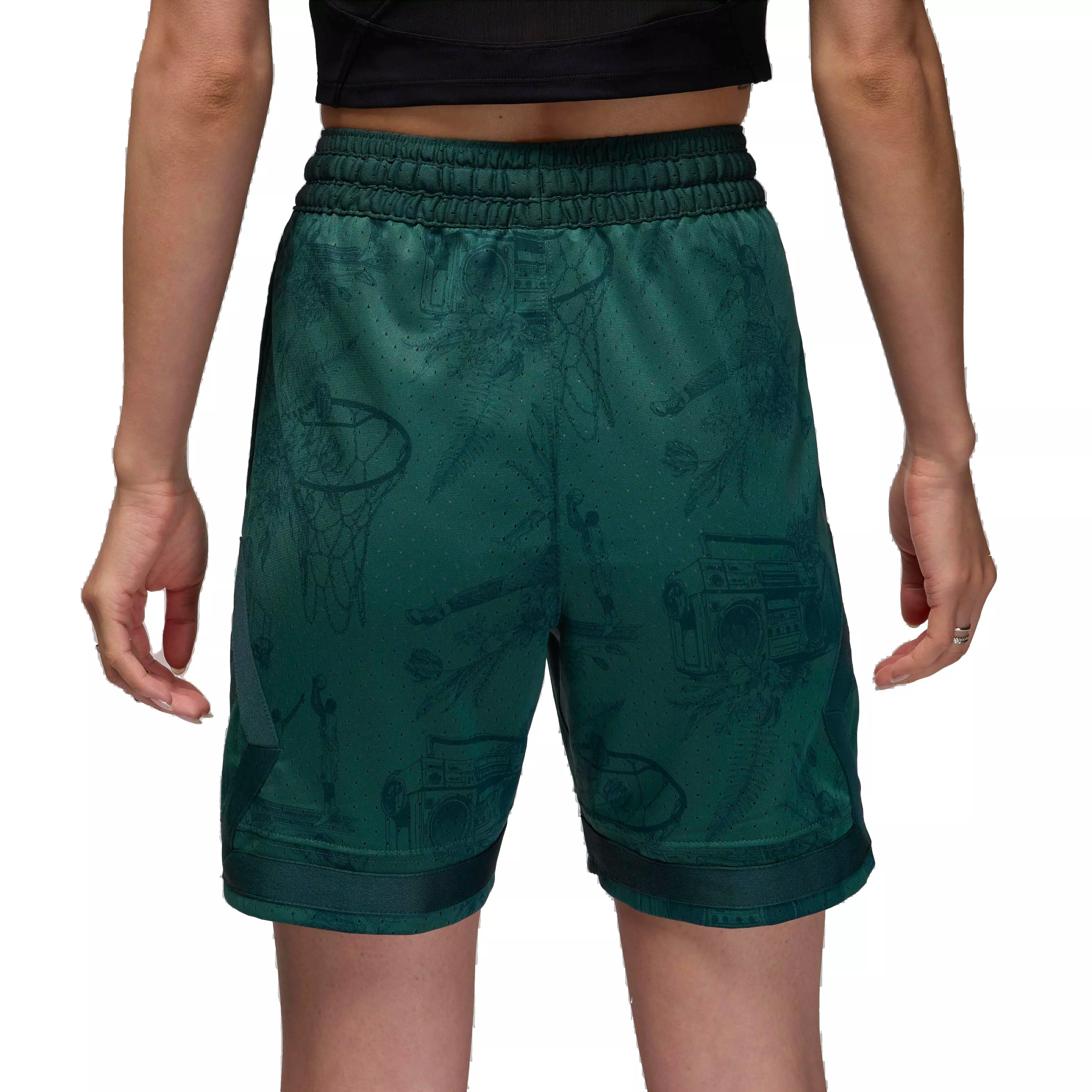 Jordan Men's Sport Dri-FIT Printed Diamond Sports - GREEN