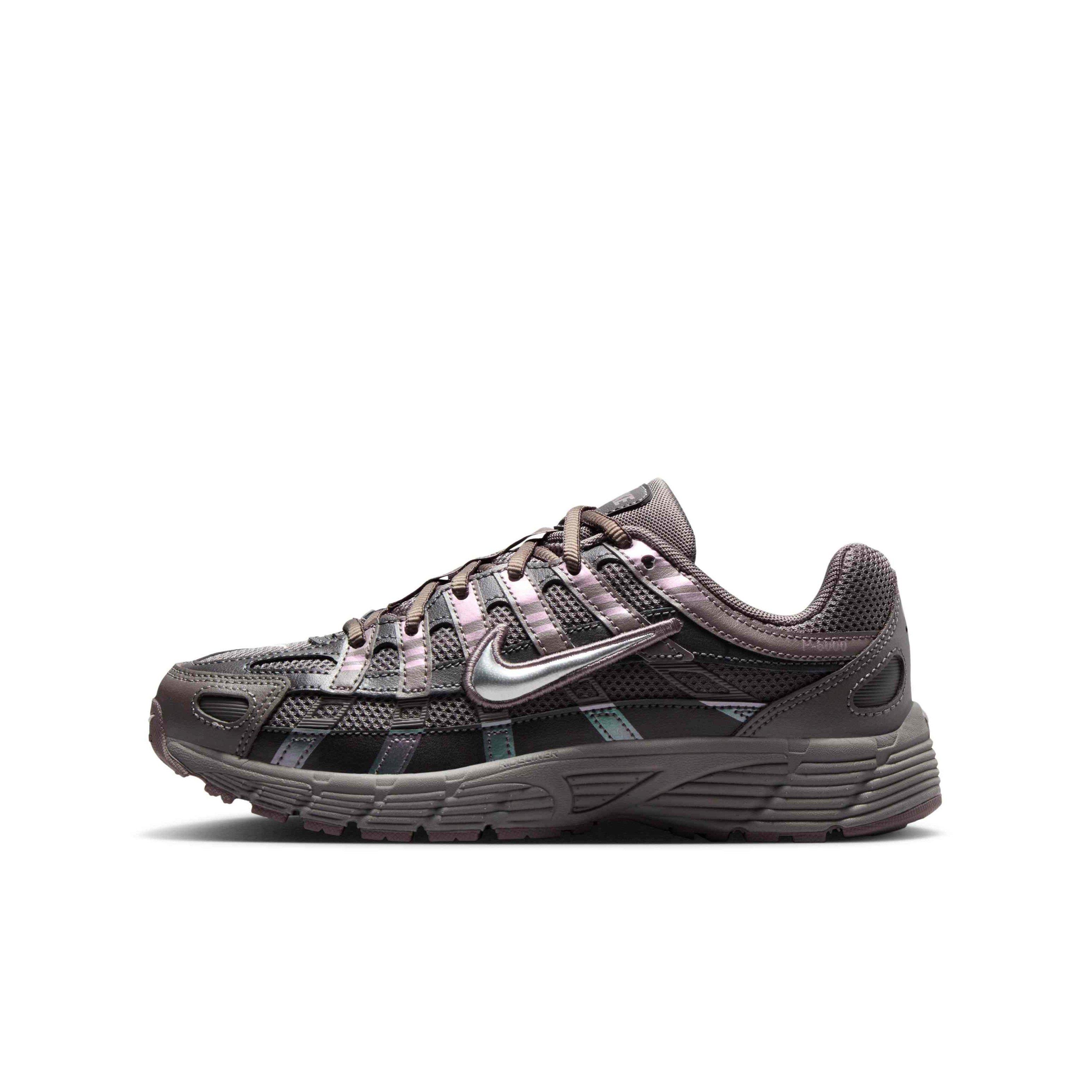 Nike P-6000 Grade School Boys' "Cave Stone/Medium Ash/Flat Pewter/Metallic Silver" Shoe