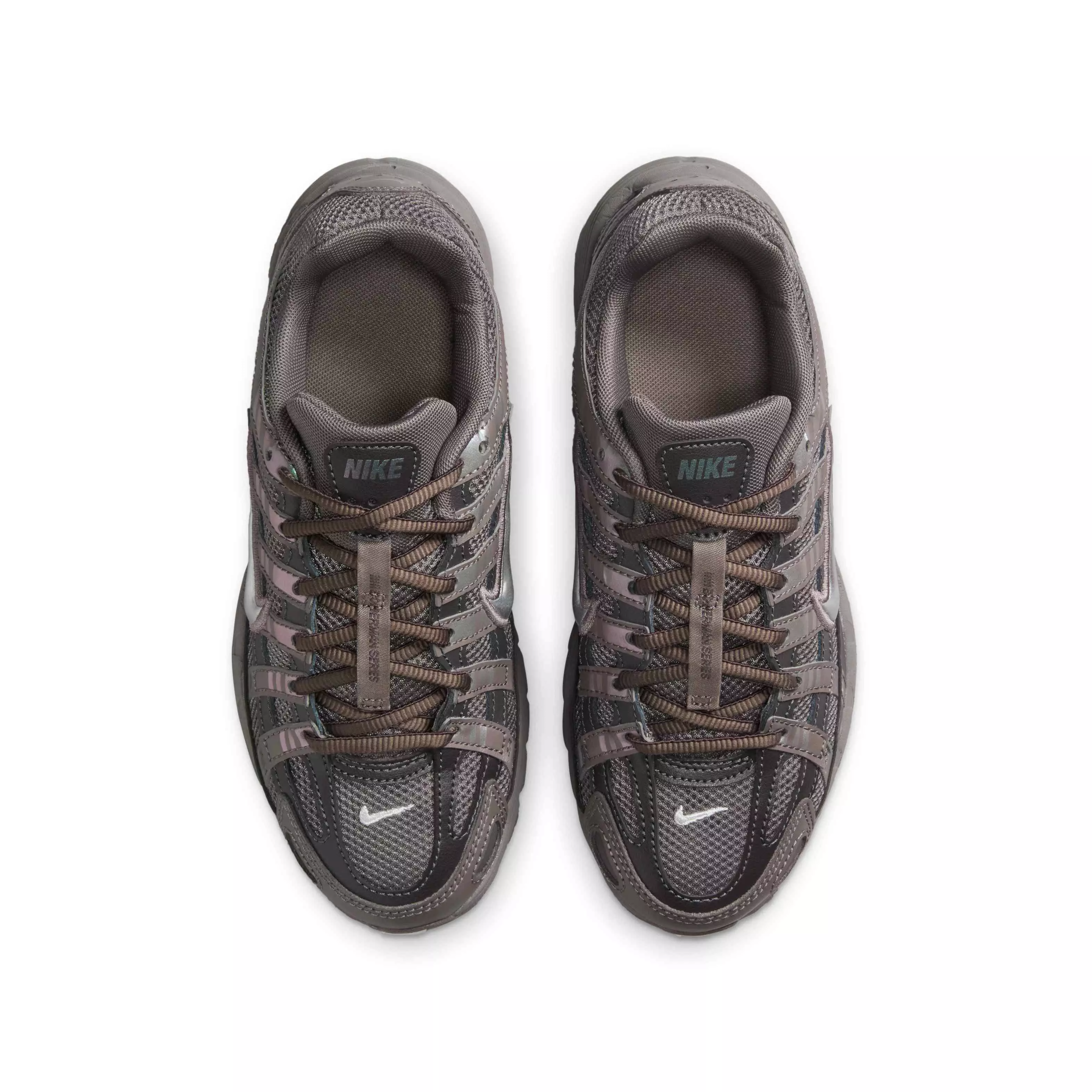 Nike P-6000 "Cave Stone/Medium Ash/Flat Pewter/Metallic Silver" Grade School Boys' Shoe - STONE/MD ASH/PEWTER/SILVER