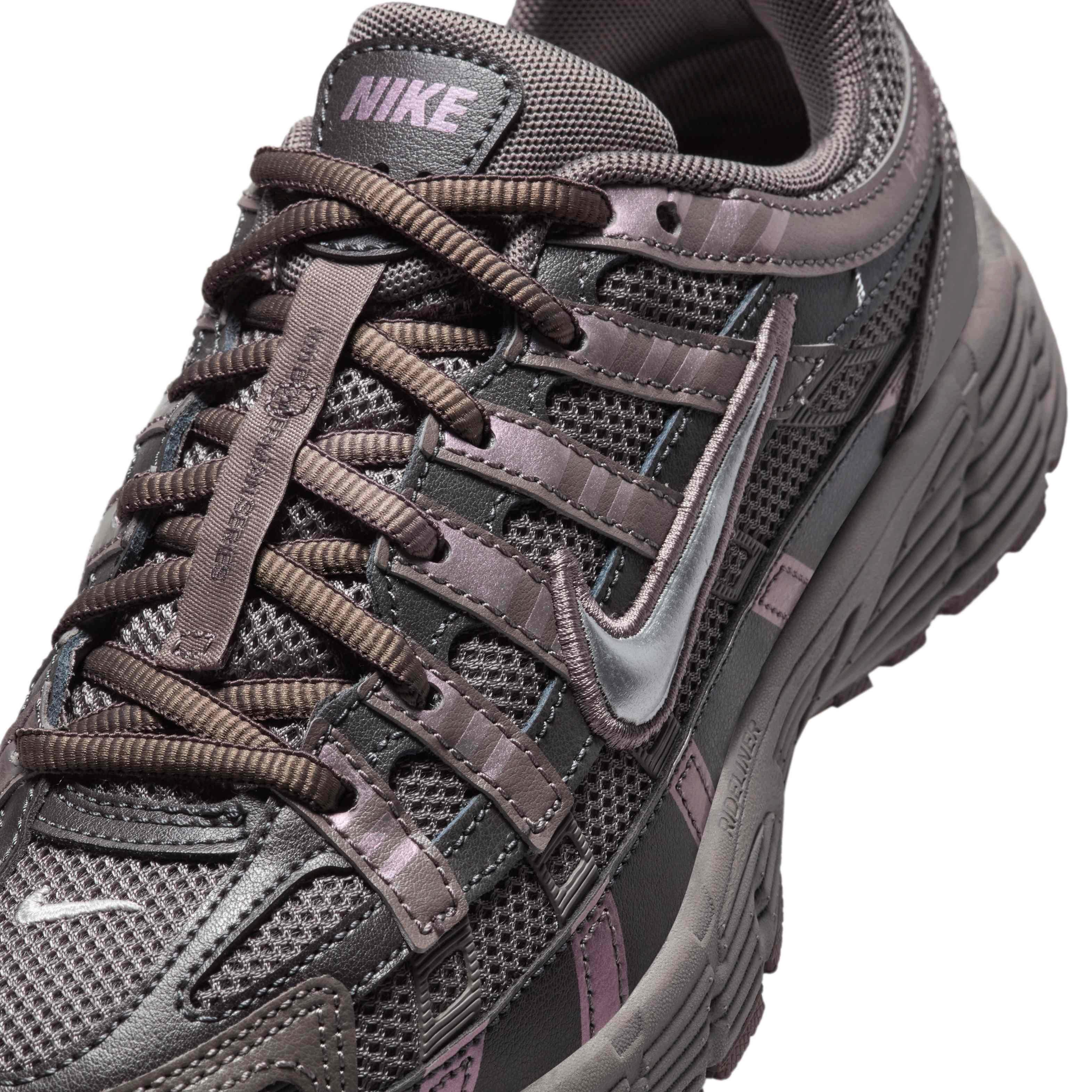 Nike P-6000 Grade School Boys' "Cave Stone/Medium Ash/Flat Pewter/Metallic Silver" Shoe