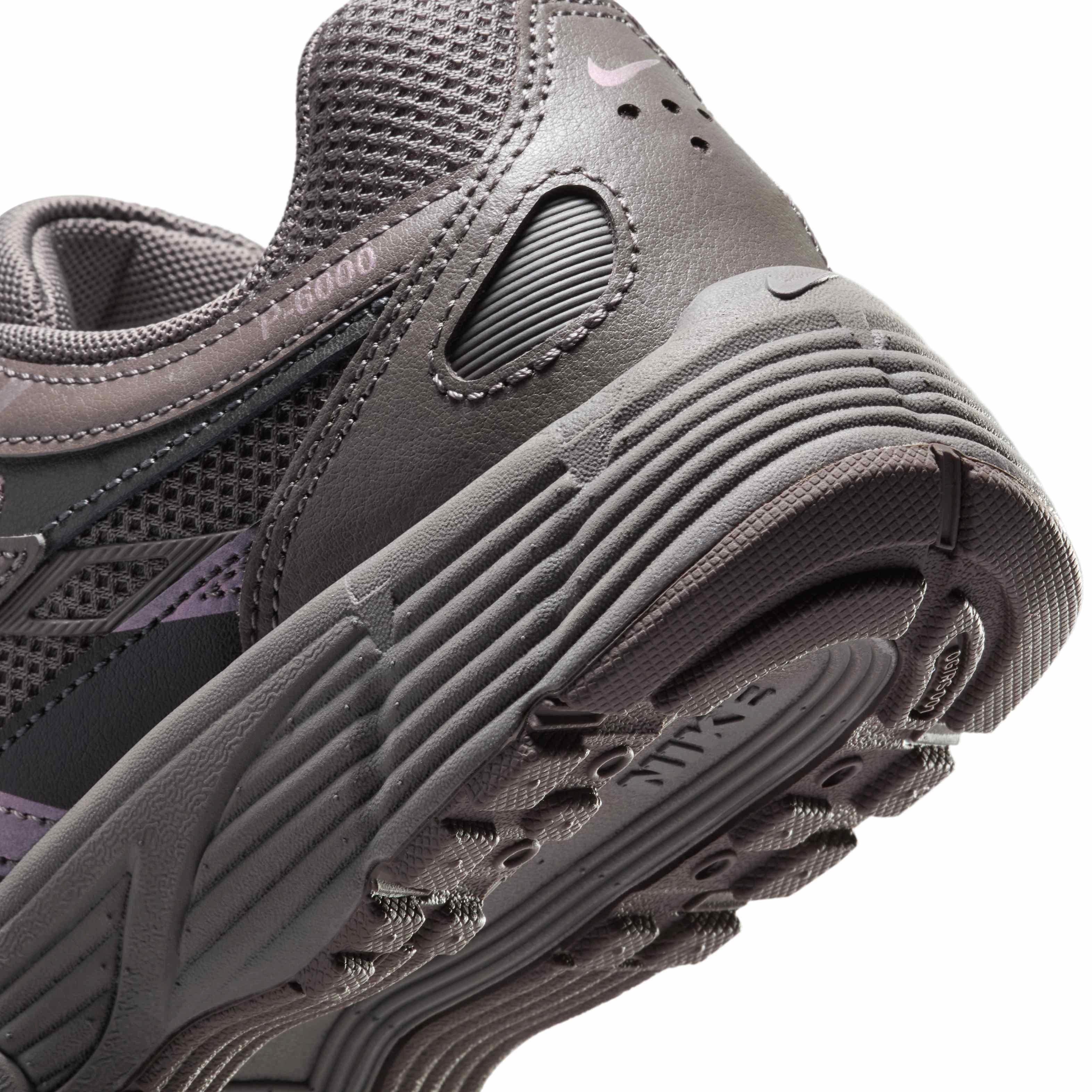 Nike P-6000 Grade School Boys' "Cave Stone/Medium Ash/Flat Pewter/Metallic Silver" Shoe