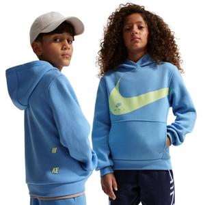 Nike Big Kids' Sportswear Club Hoodie - Blue