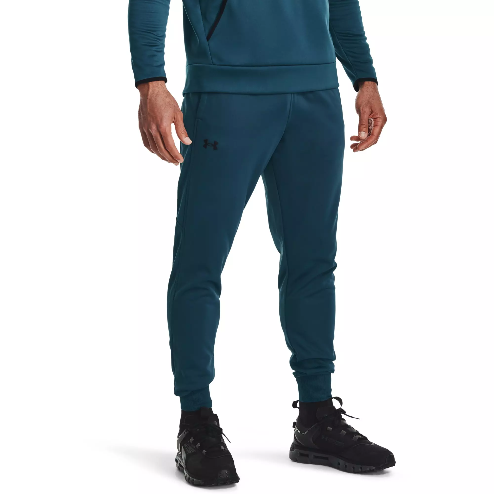 Under Armour Men's Blue/Black Armour Fleece® Joggers - BLUE/BLACK