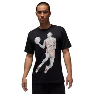 Jordan Men's Brand Dot Short-Sleeve Crew T-Shirt -Black