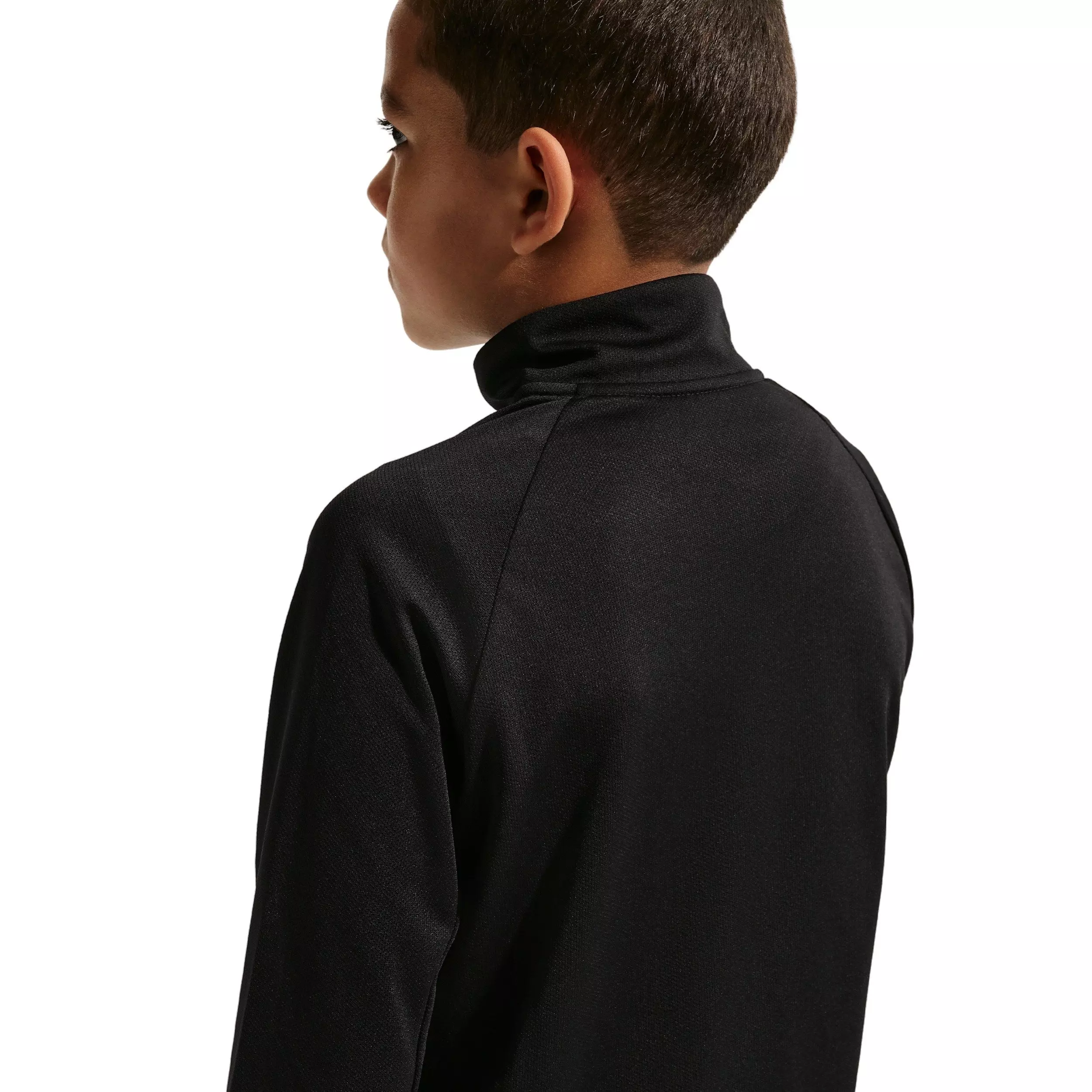 Nike Big Kids' Miler Dri-FIT 1/2-Zip Top - Black - BLACK