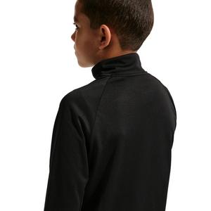 Nike Big Kids' Miler Dri-FIT 1/2-Zip Top -Black