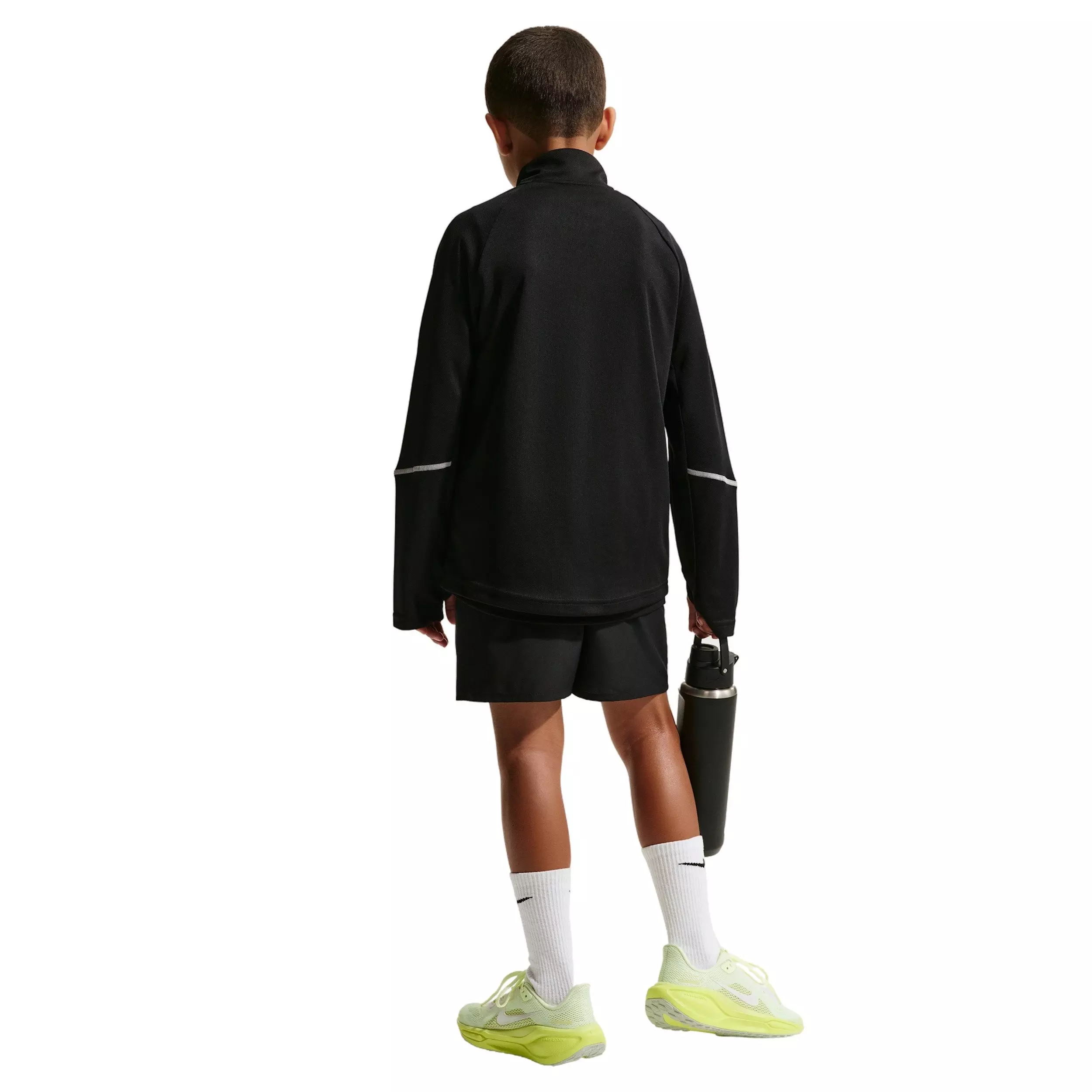 Nike Big Kids' Miler Dri-FIT 1/2-Zip Top - Black - BLACK