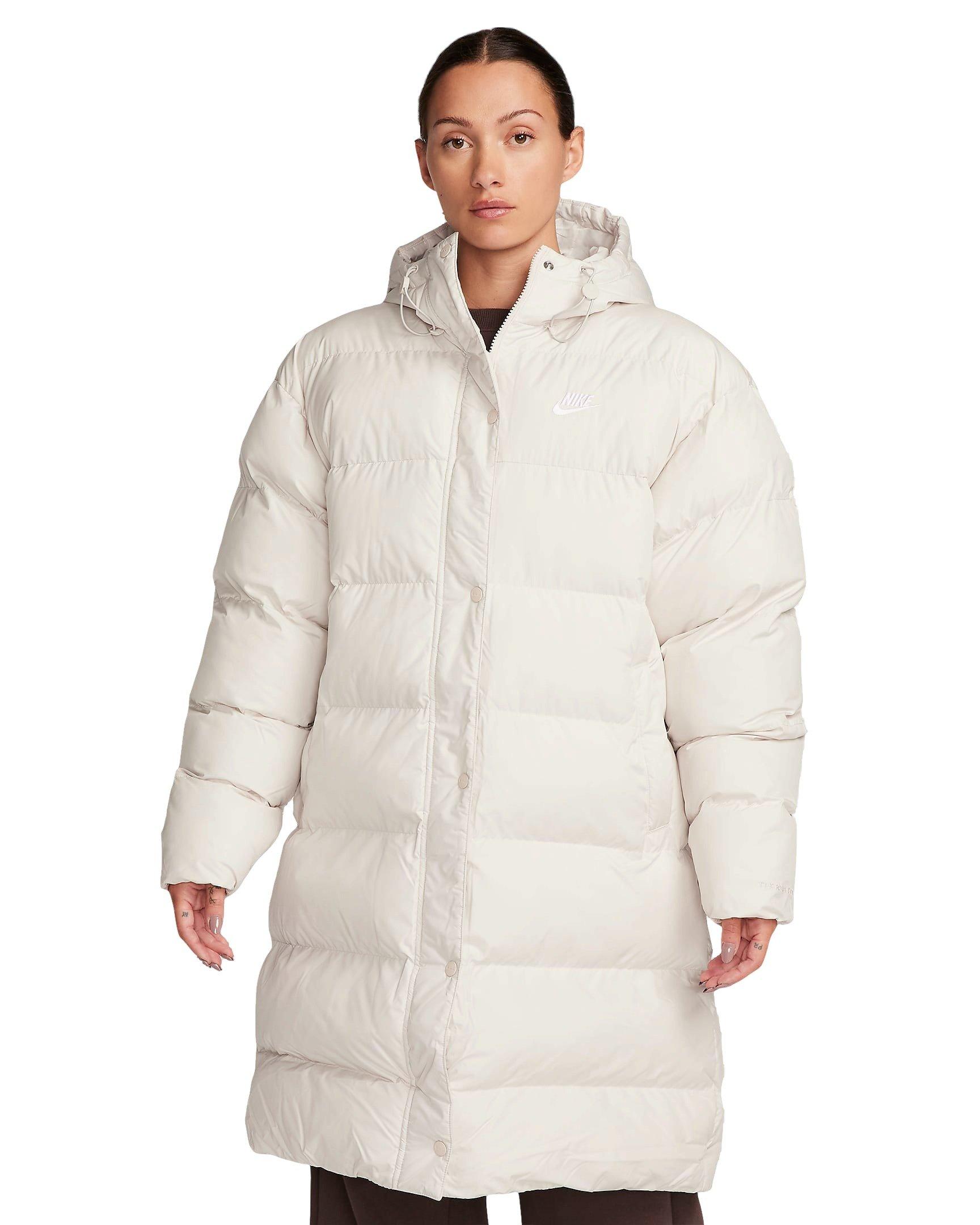 Nike Women's Sportswear Metro Puffer Therma-FIT Loose Hooded Parka - LT BROWN Thumbnail View 1