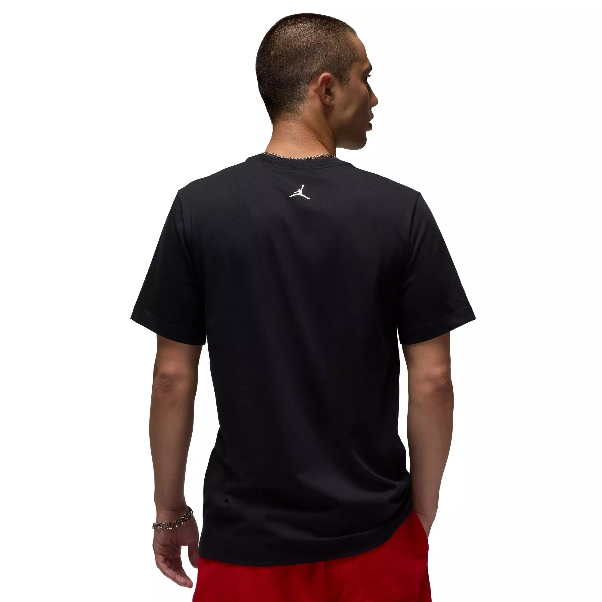 Jordan Men's Flight Essentials Short Sleeve Crew T-Shirt - Black - BLACK
