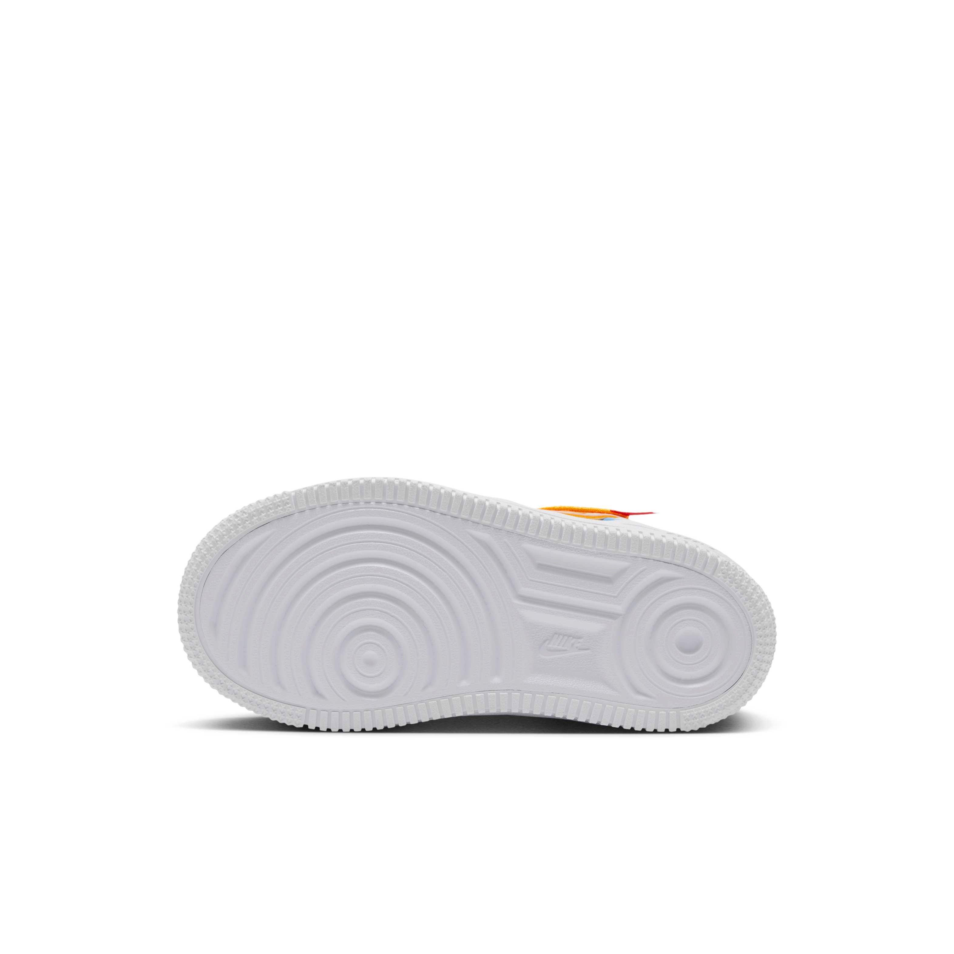 Nike Force 1 Low LV8 EasyOn "Sail/White/Sail" Preschool Boys' Shoe - SAIL/WHITE/SAIL Thumbnail View 6