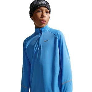 Nike Big Kids' Miler Dri-FIT 1/2-Zip Top -Blue