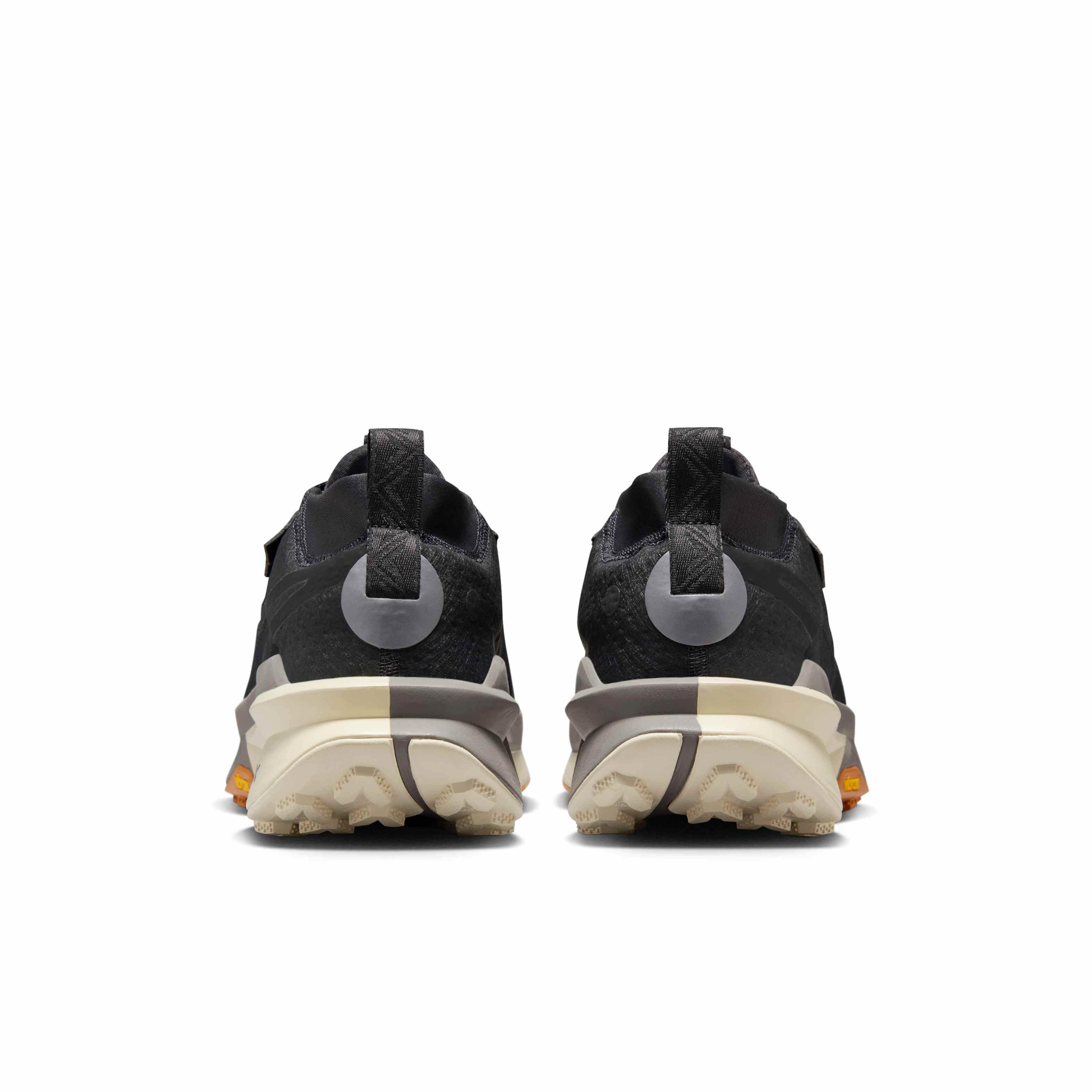 Nike Zegama 2 "Off Noir/Monarch/Pale Ivory/Black" Men's Trail Running Shoe - GREY/IVORY/BLACK Thumbnail View 5