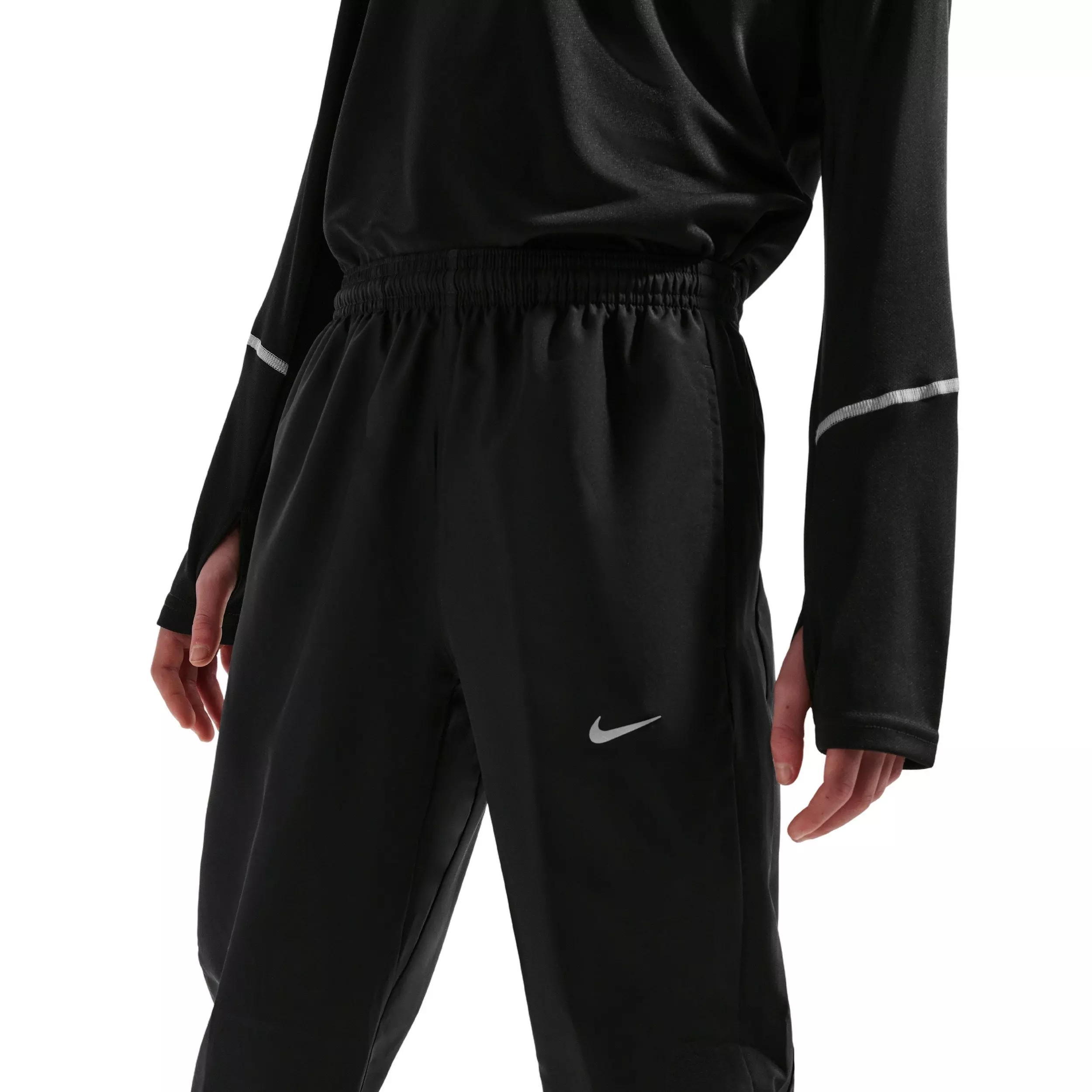Nike Big Kids' Miler Dri-FIT Woven Pants - Black - BLACK