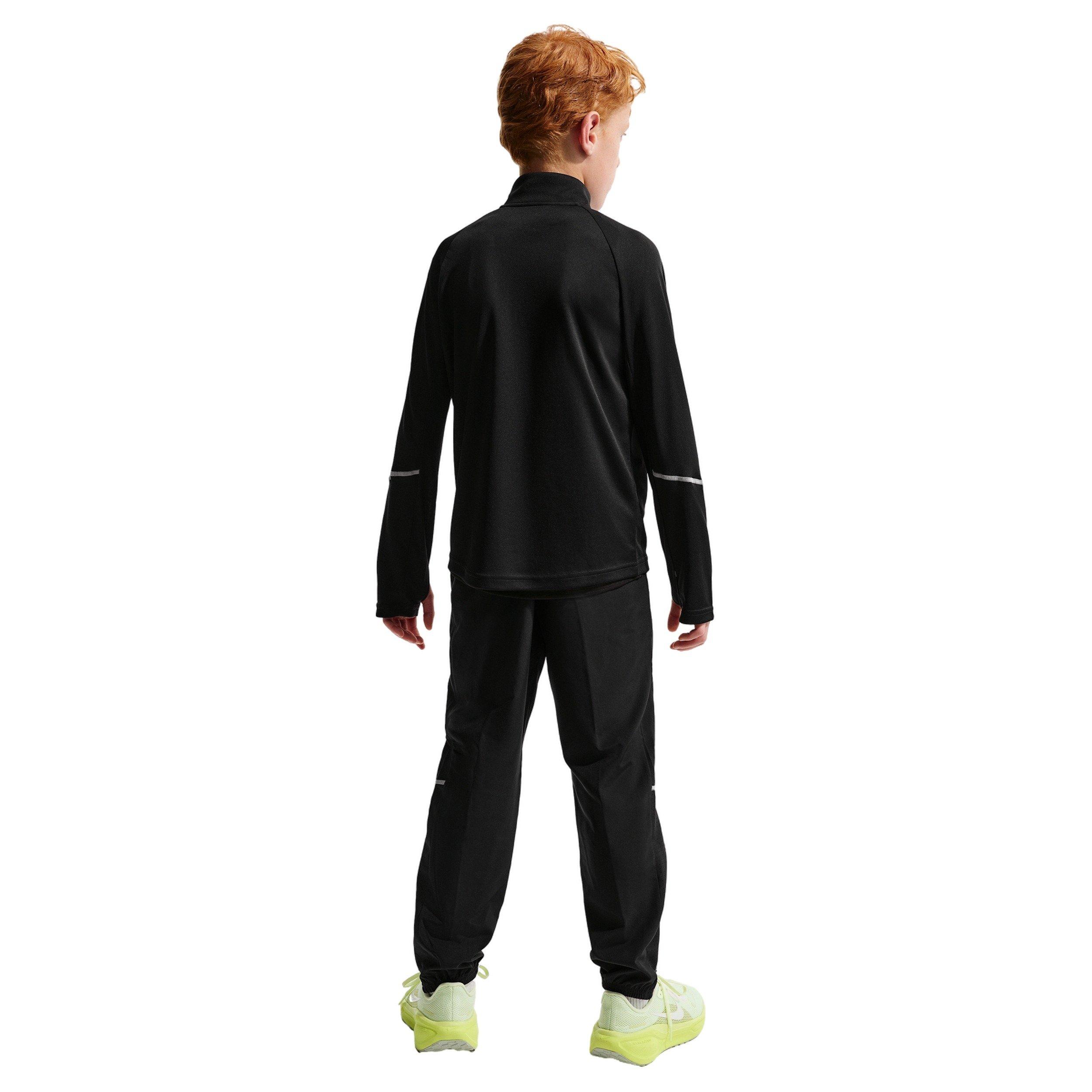 Nike Big Kids' Miler Dri-FIT Woven Pants - Black - BLACK Thumbnail View 5