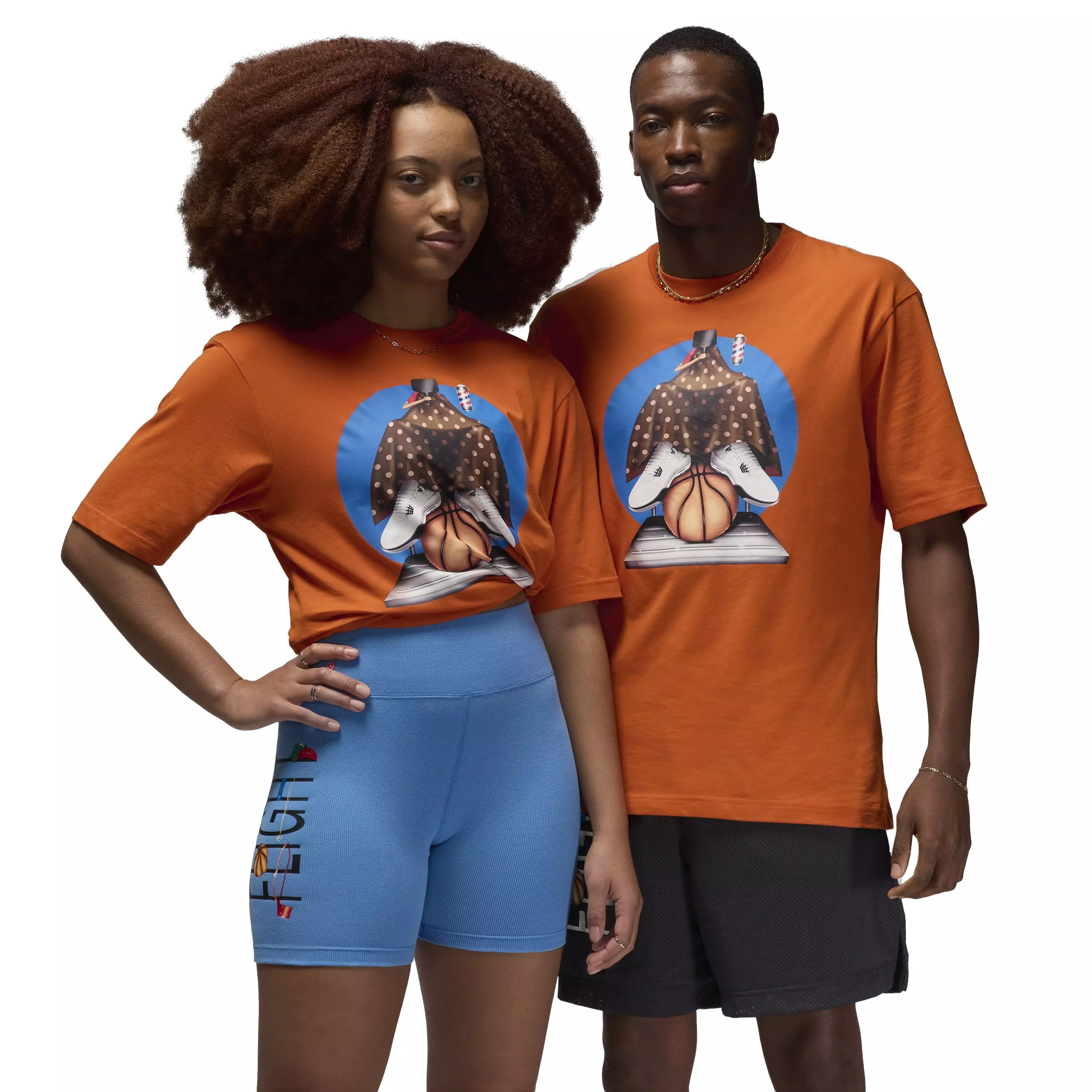 Jordan Unisex Artist Series T-Shirt - Orange - ORANGE