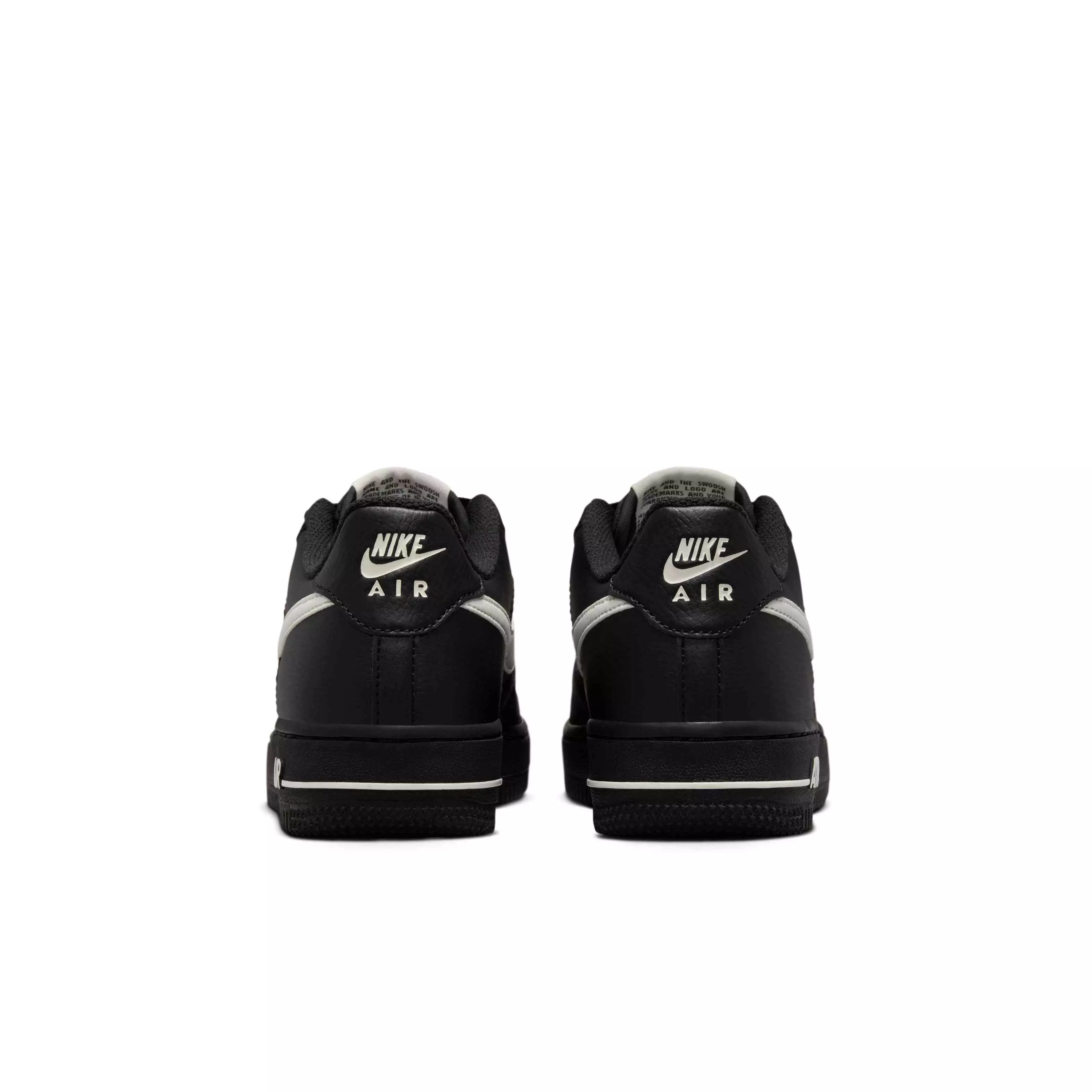 Nike Air Force 1 "Black/University Red/Phantom" Grade School Boys' Shoe - BLACK/RED/PHANTOM