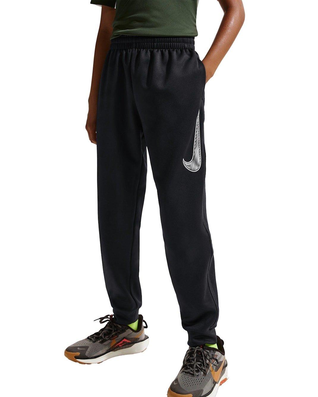 Nike Big Boys' Multi Dri-FIT Knit Training Pants - Black - BLACK Thumbnail View 3