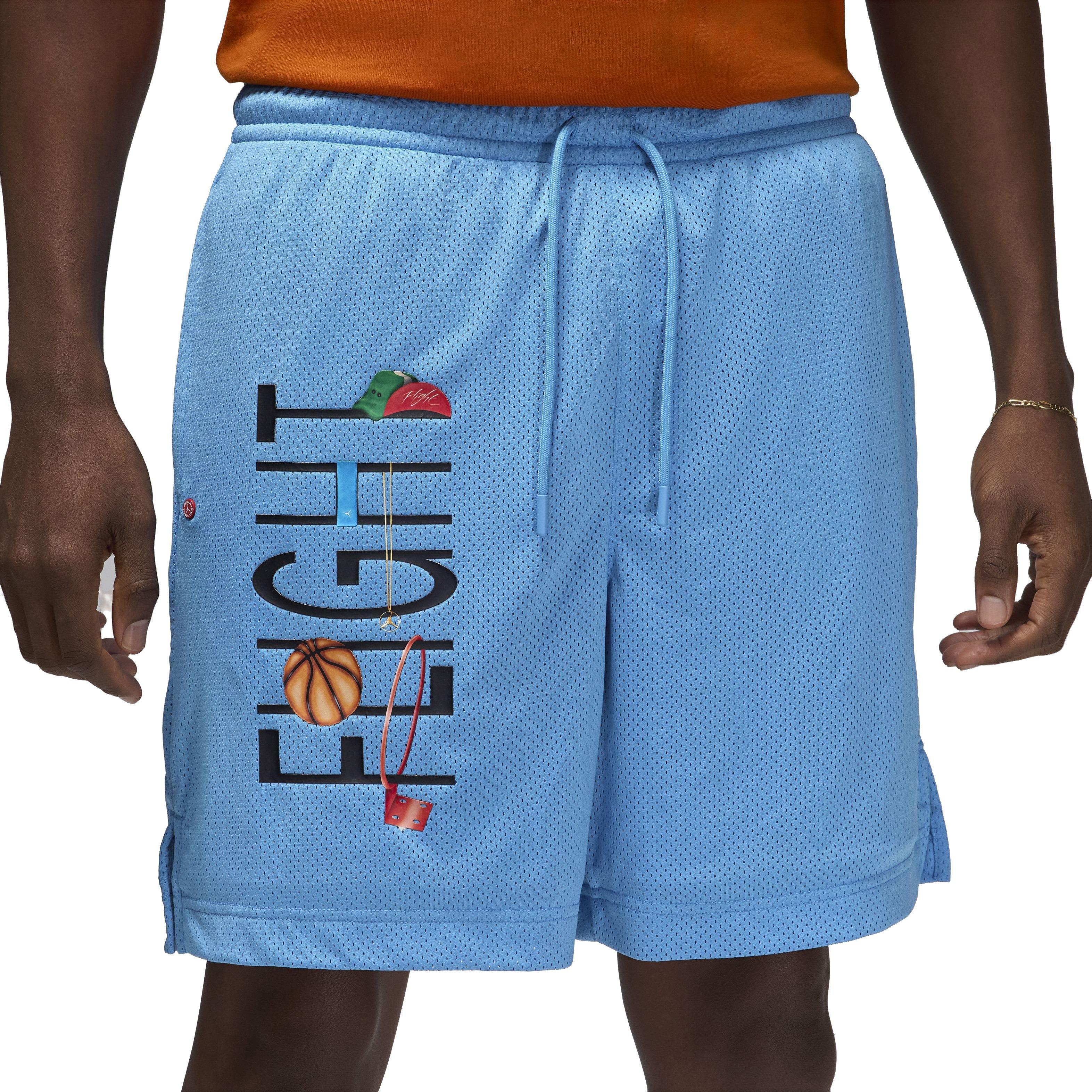 Jordan Men's Artist Series Shorts - Blue - BLUE Thumbnail View 3