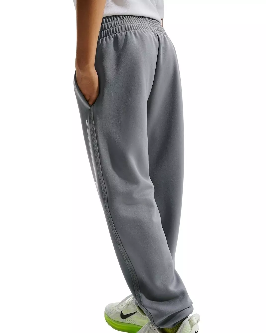 Nike Big Boys' Multi Dri-FIT Knit Training Pants - Grey - GREY