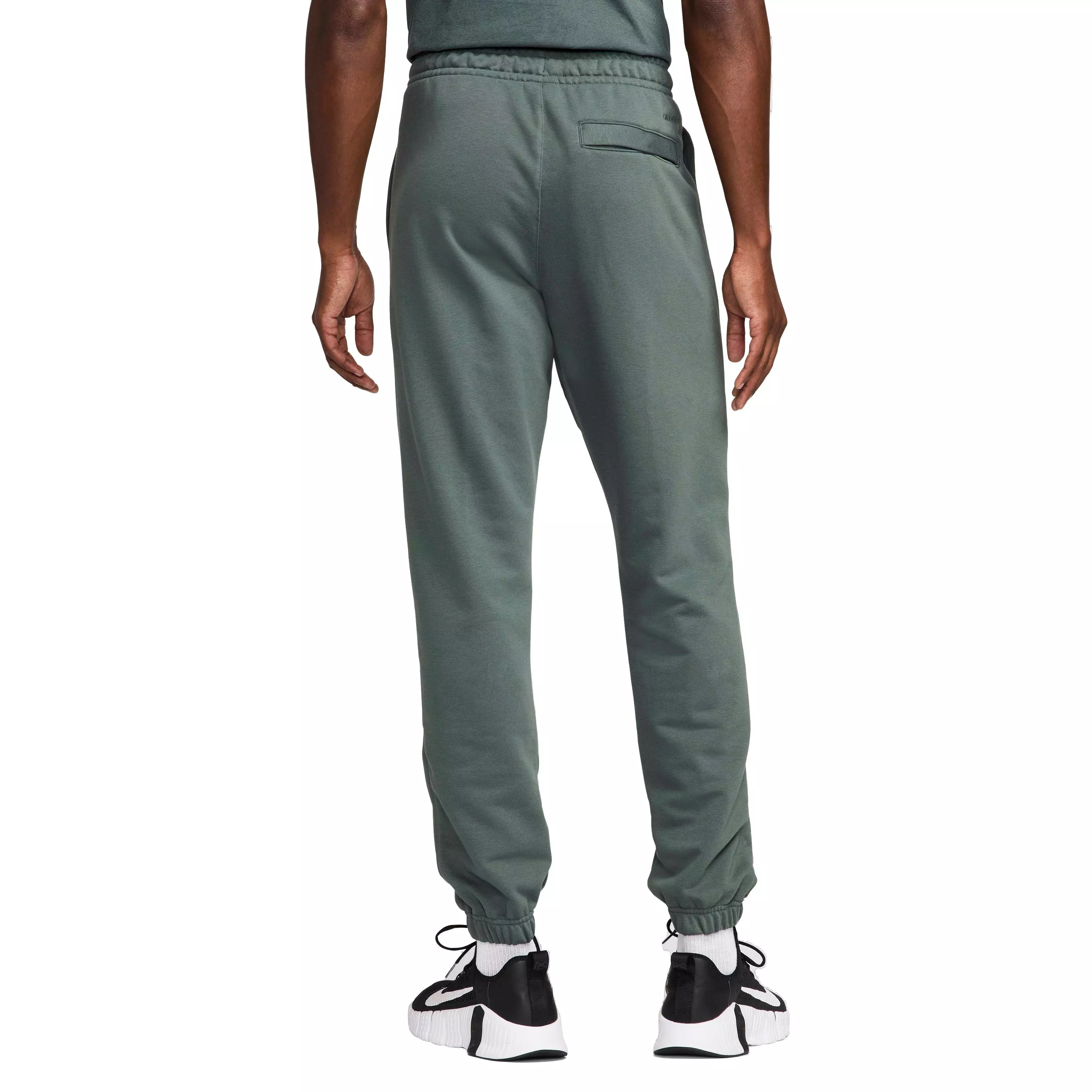 Nike Men's Swoosh Dri-FIT Fleece Fitness Joggers - GREEN