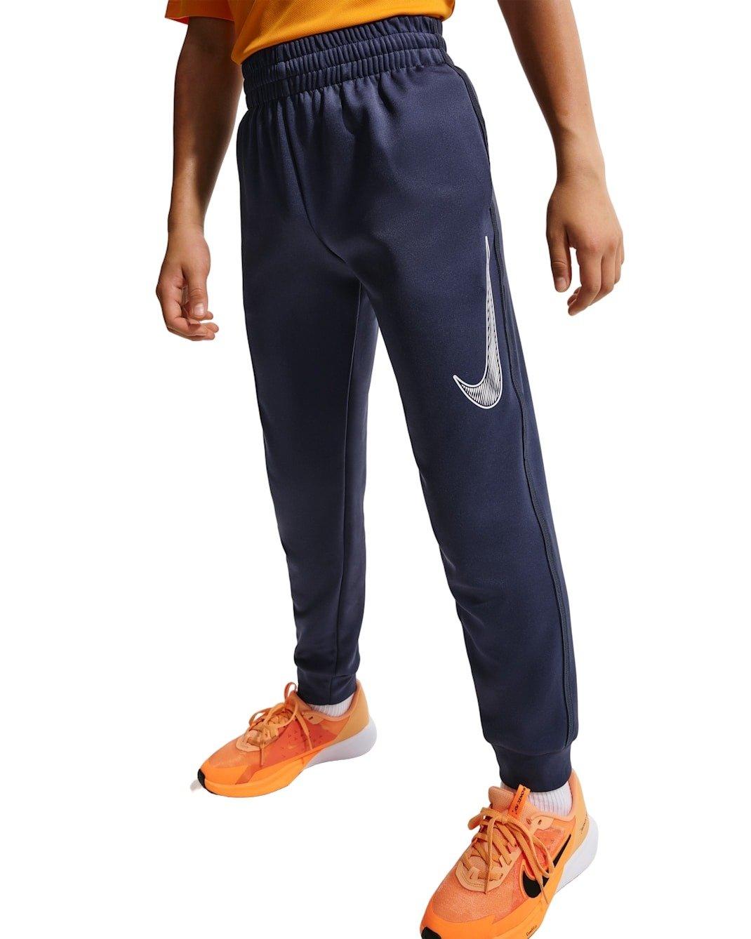 Nike Big Boys' Multi Dri-FIT Knit Training Pants - Navy - NAVY Thumbnail View 1