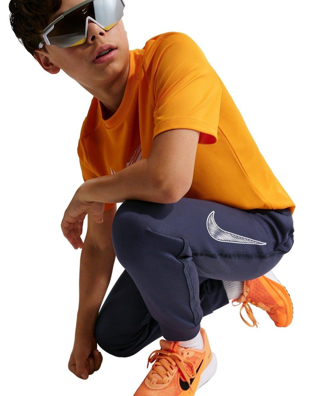 Nike Big Boys' Multi Dri-FIT Knit Training Pants -Navy - NAVY Thumbnail View 3