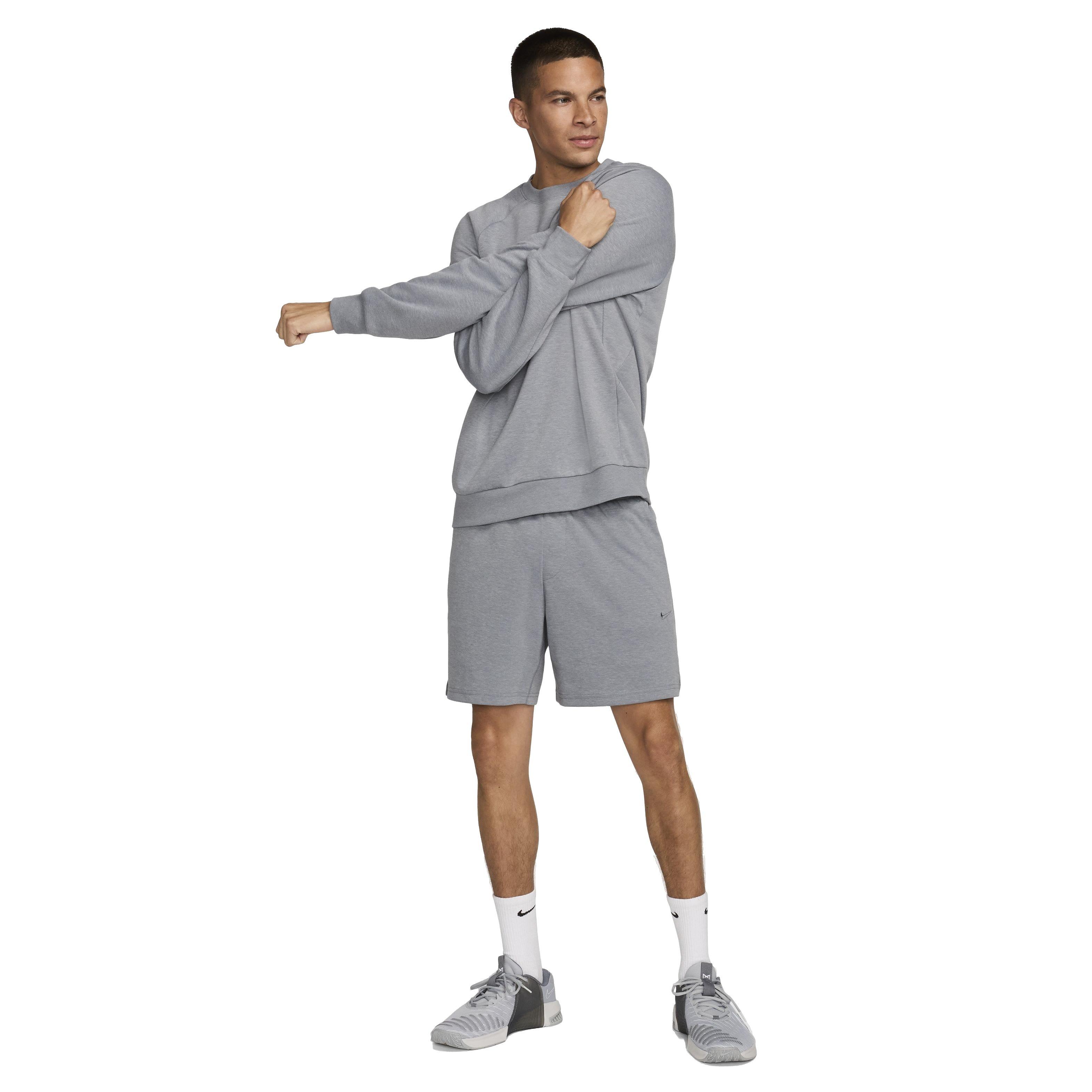 Nike Men's Primary 7" Dri-FIT UV Unlined Versatile Shorts - GREY Thumbnail View 7
