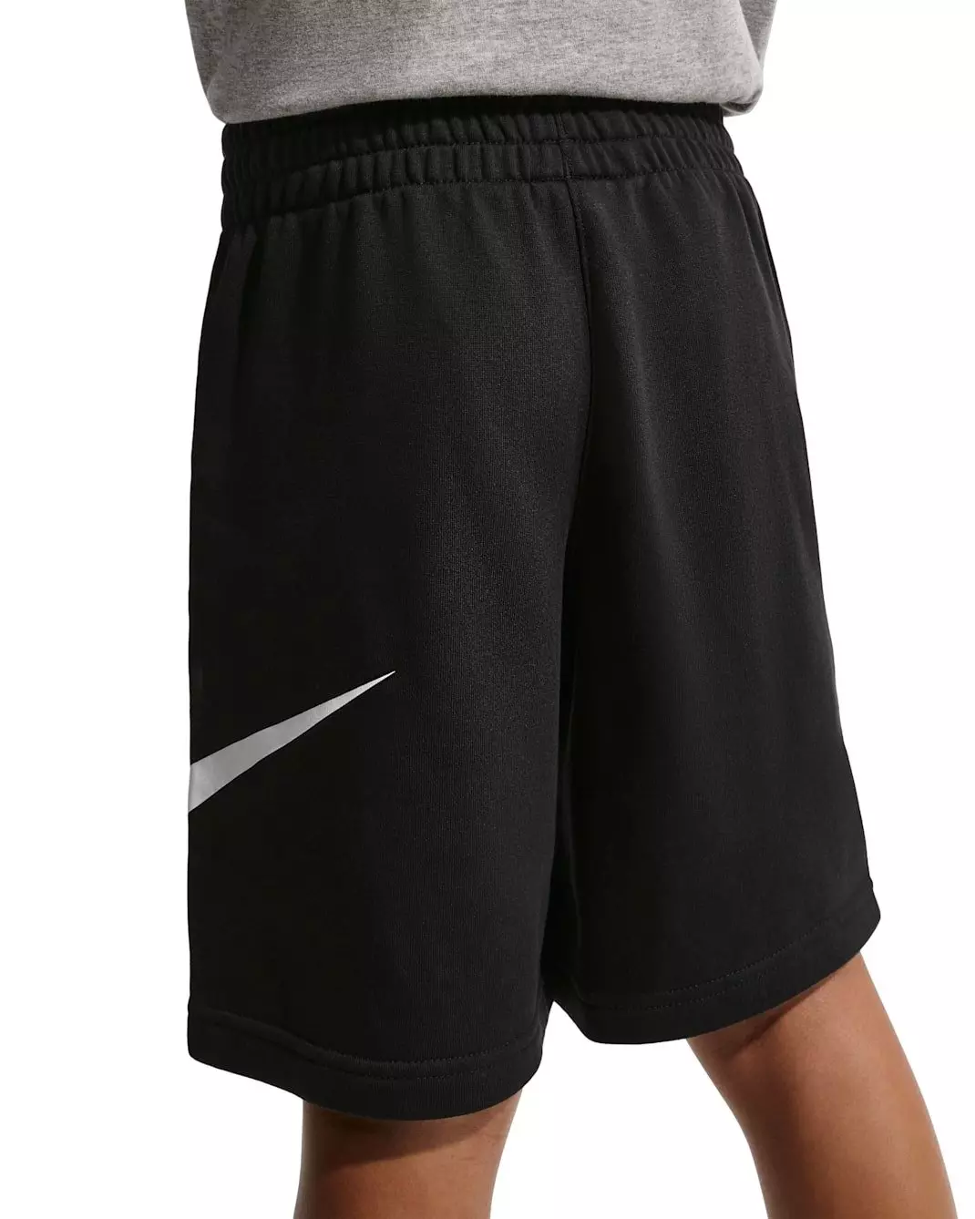 Nike Big Kids' Sportswear Club French Terry Shorts - Black - BLACK